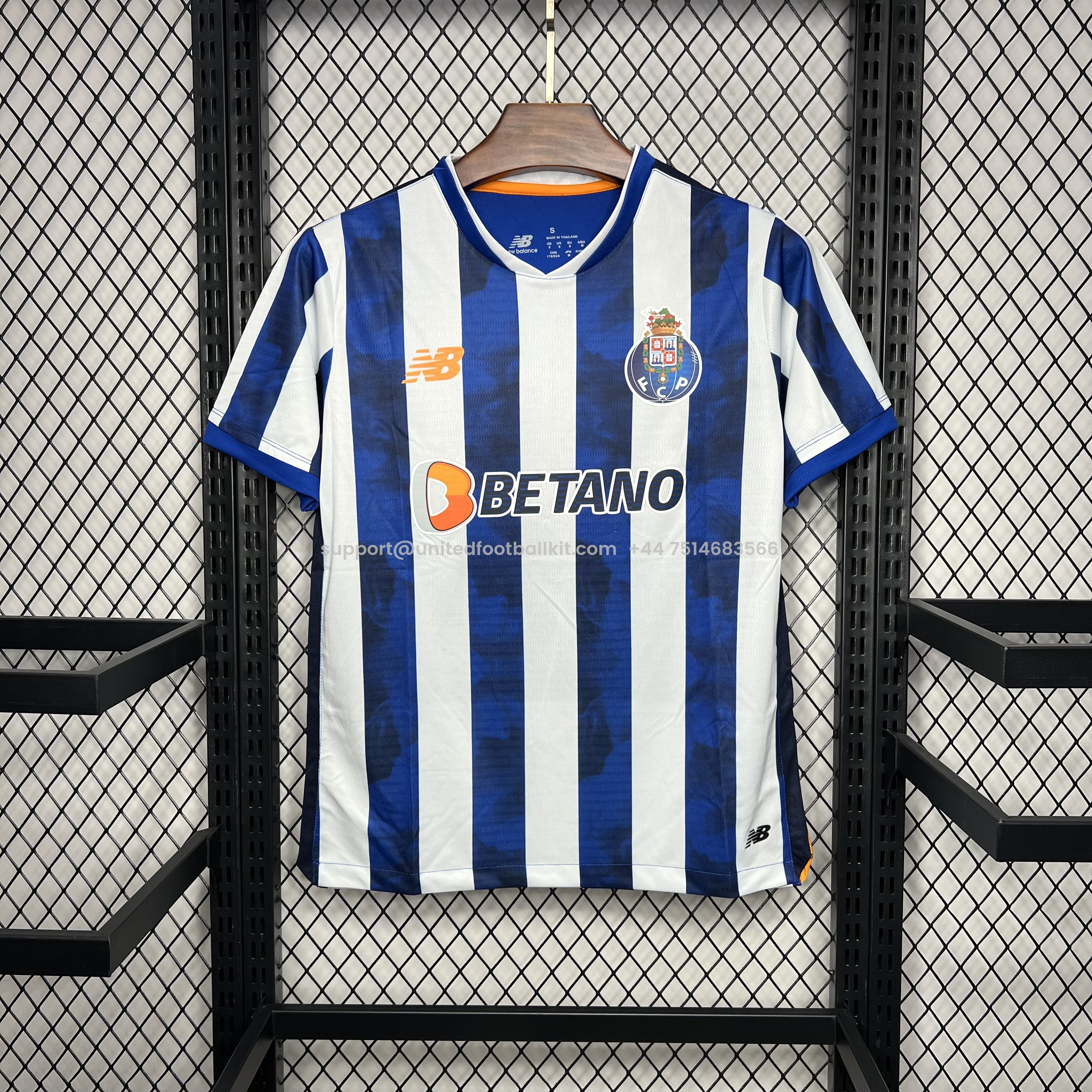 Unitedfootballkit.com | Porto 24-25 Home Stadium Jersey - Fans Version -Customize Name, Number and Patch | Worldwide Shipping