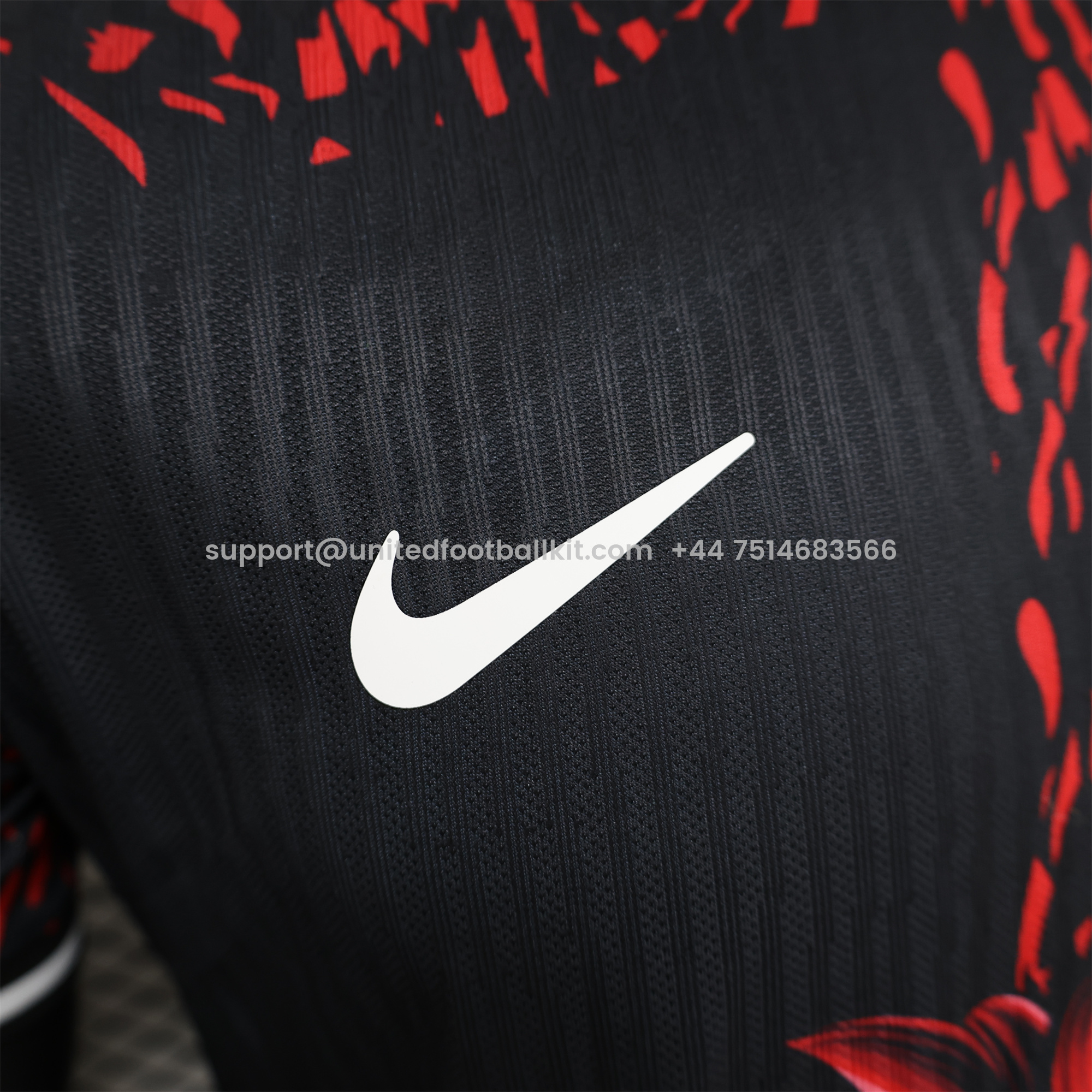 Unitedfootballkit.com | Barcelona 24-25 Balck and Red Lion Special Edition Jersey - Player Version -Customize Name, Number and Patch | Worldwide Shipping