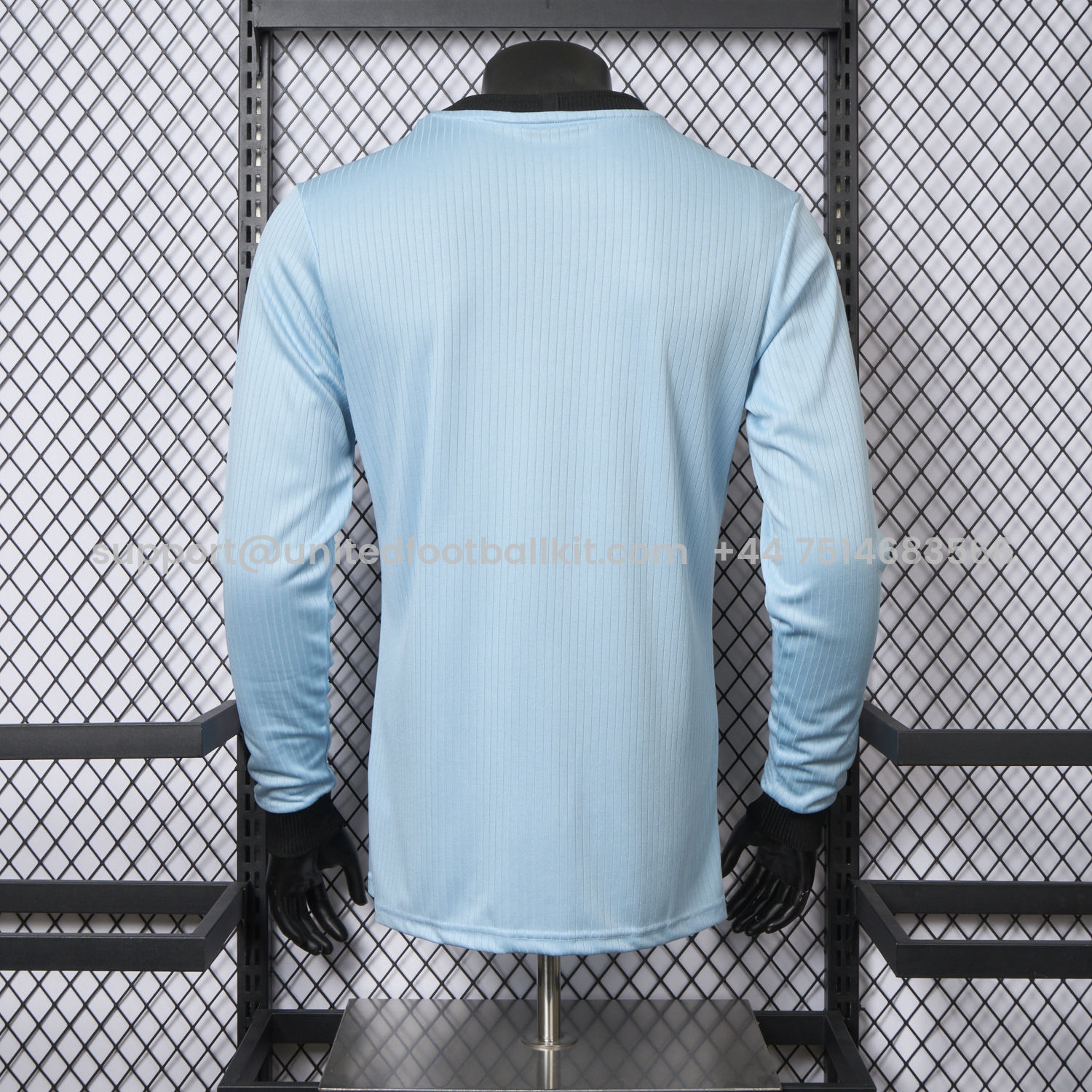 Unitedfootballkit.com | Germany 2025 125-Year Anniversary GK Blue Long Sleeve Jersey - Player Version -Customize Name, Number and Patch | Worldwide Shipping