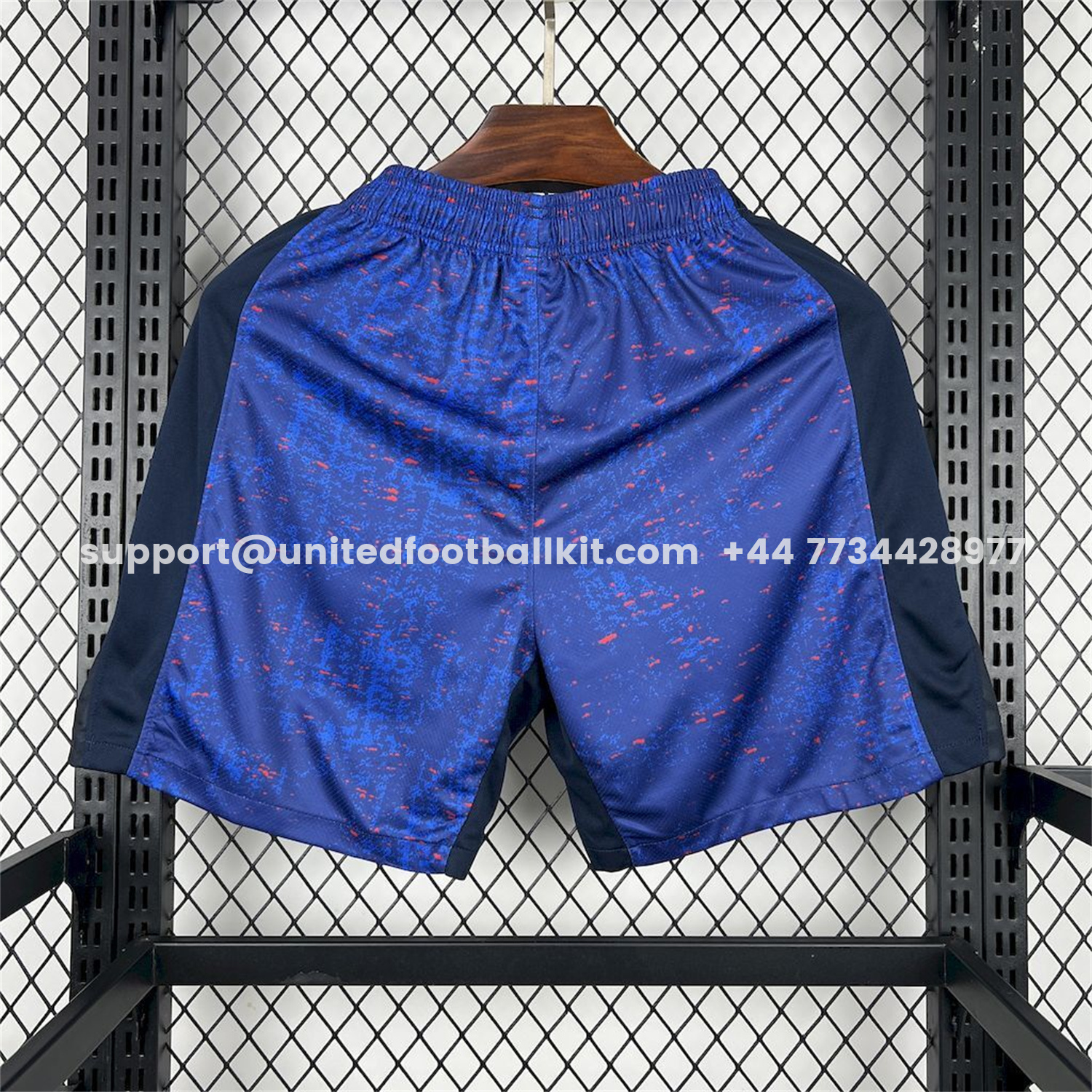 Unitedfootballkit.com | France 2026 Home Blue Shorts - Fans Version -Customize Name, Number and Patch | Worldwide Shipping