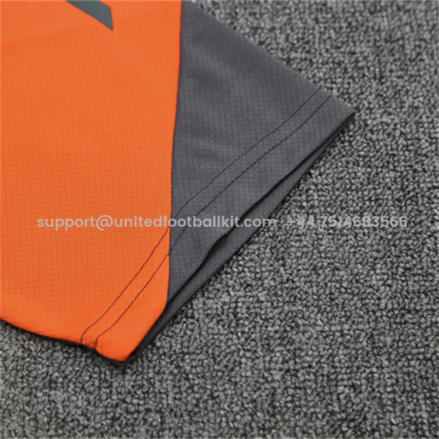 Unitedfootballkit.com | Bayern Munich 25-26 Short-Sleeve Training Set - Orange Top & Gray shorts -Customize Name, Number and Patch | Worldwide Shipping