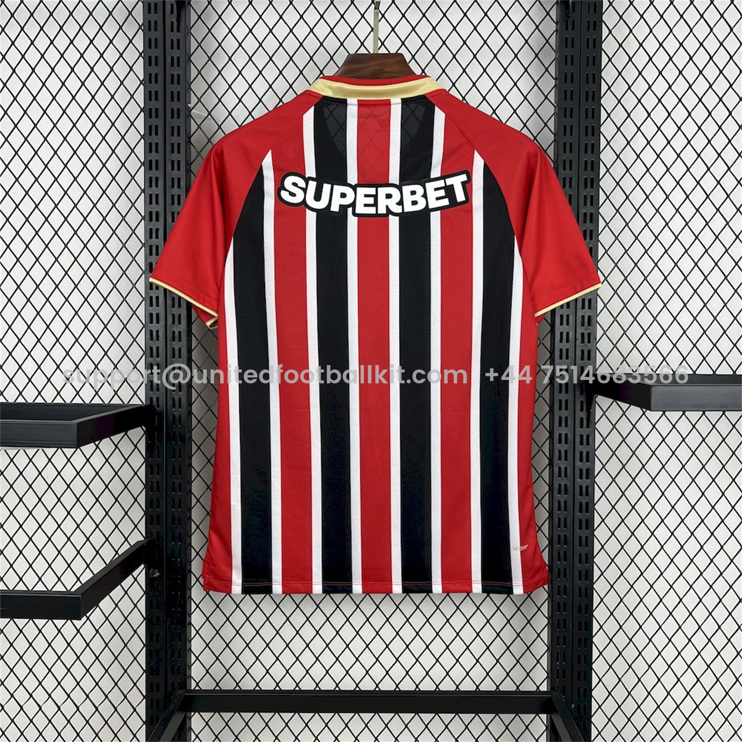 Unitedfootballkit.com | Sao Paulo 25-26 Away Jersey - Fans Version -Customize Name, Number and Patch | Worldwide Shipping