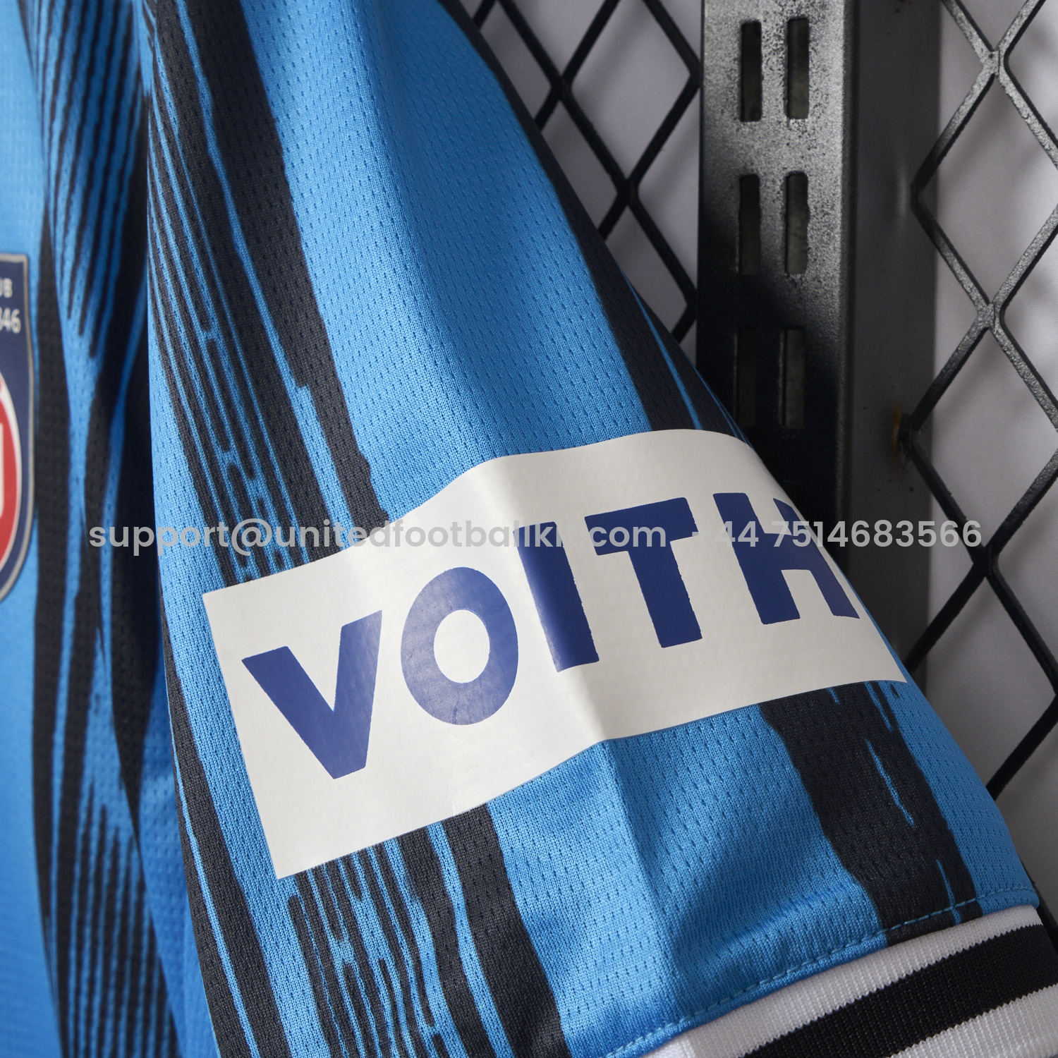 Unitedfootballkit.com | FC Heidenheim 25-26 Away Jersey - Fans Version -Customize Name, Number and Patch | Worldwide Shipping