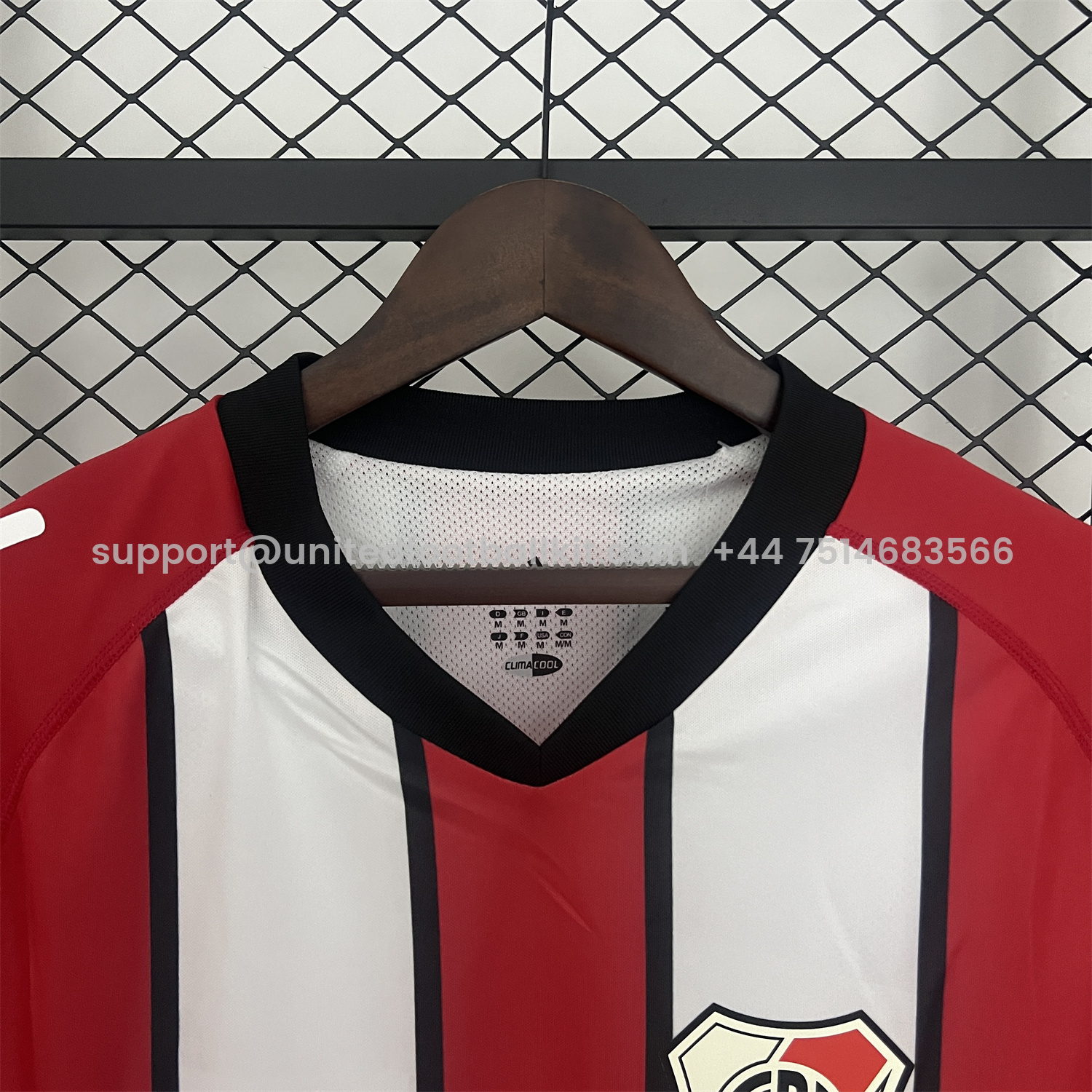 Unitedfootballkit.com | Retro River Plate 2003-04 Away Long Sleeves Jersey -Customize Name, Number and Patch | Worldwide Shipping