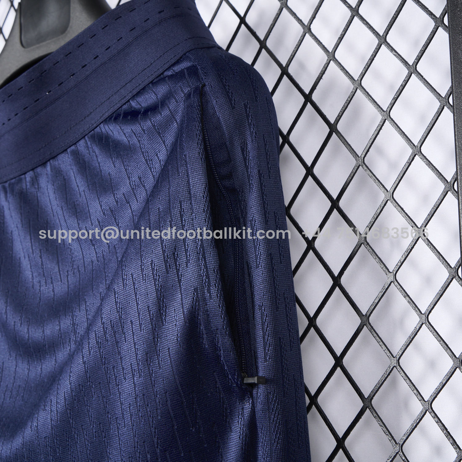 Unitedfootballkit.com | France 24-25 Deep Blue Training Pants - Player Version -Customize Name, Number and Patch | Worldwide Shipping