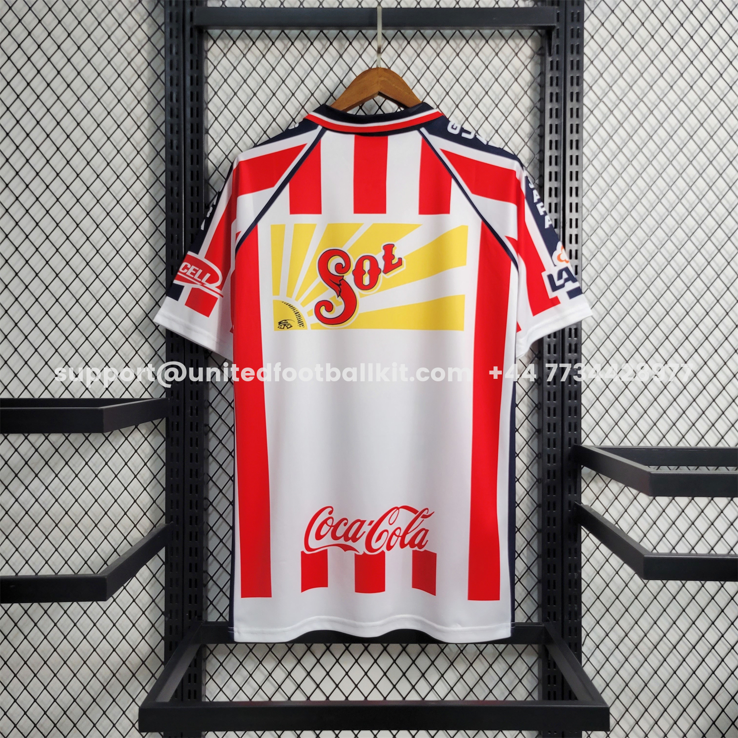 Unitedfootballkit.com | Retro Chivas de Guadalajara 2002-03 Home 2 Jersey -Customize Name, Number and Patch | Worldwide Shipping