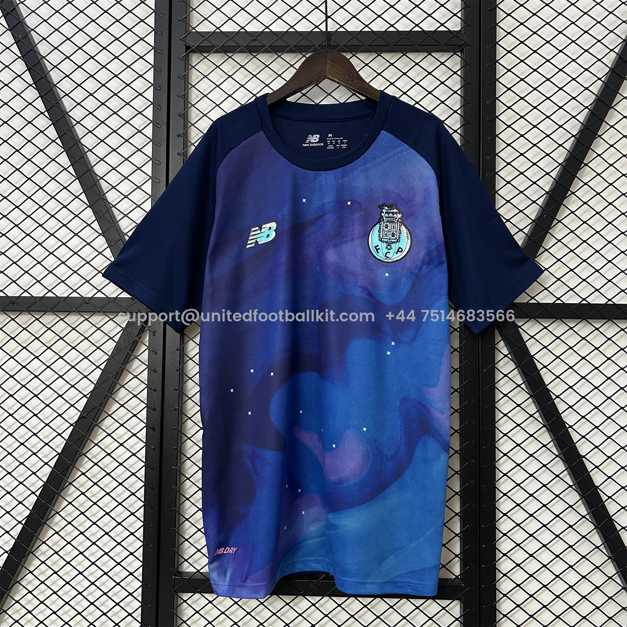 Unitedfootballkit.com | Porto 24-25 Starry Sky Unsponsor Special Edition Jersey - Fans Version -Customize Name, Number and Patch | Worldwide Shipping