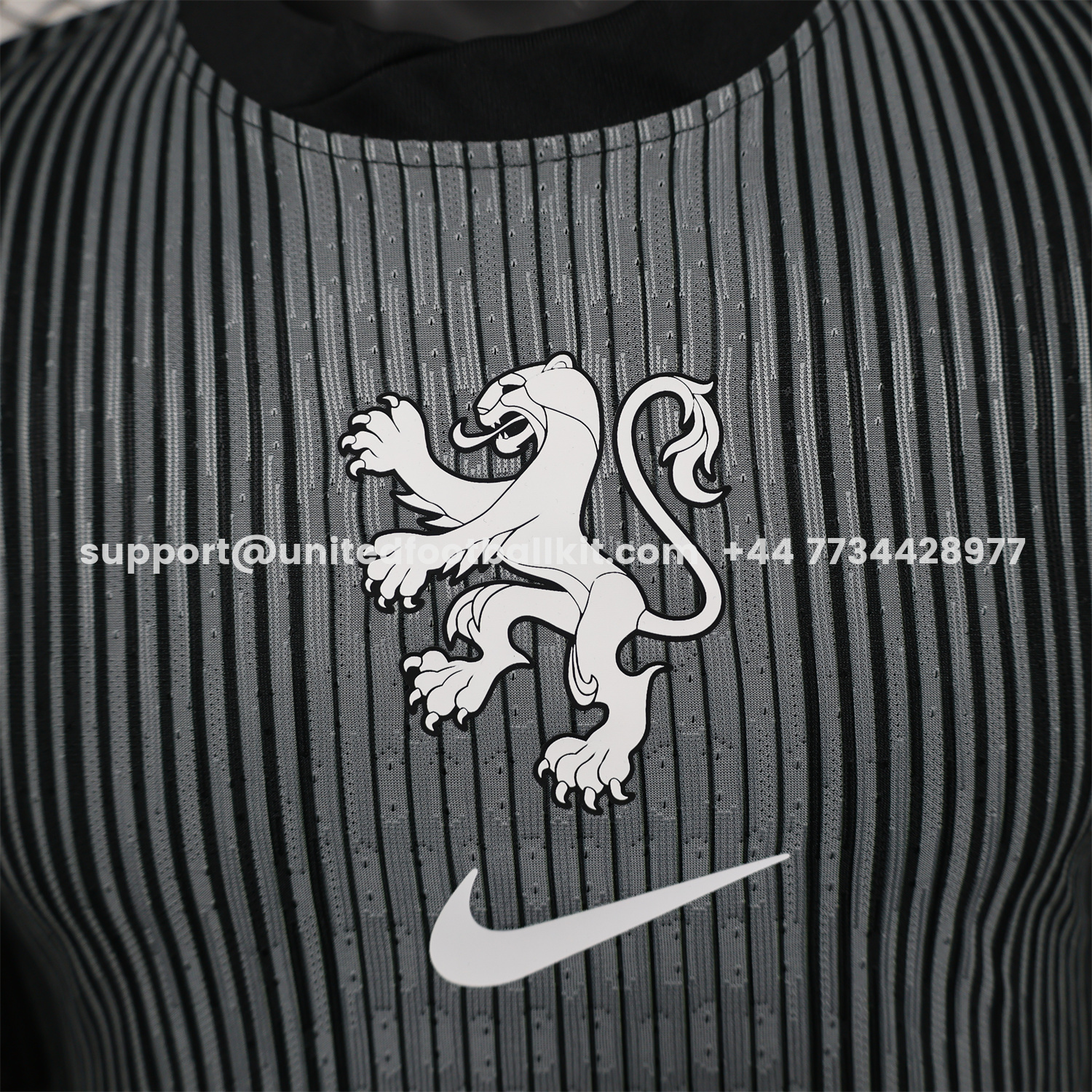 Unitedfootballkit.com | Netherlands 2025-26 Black Goalkeeper Jersey - Player Version -Customize Name, Number and Patch | Worldwide Shipping