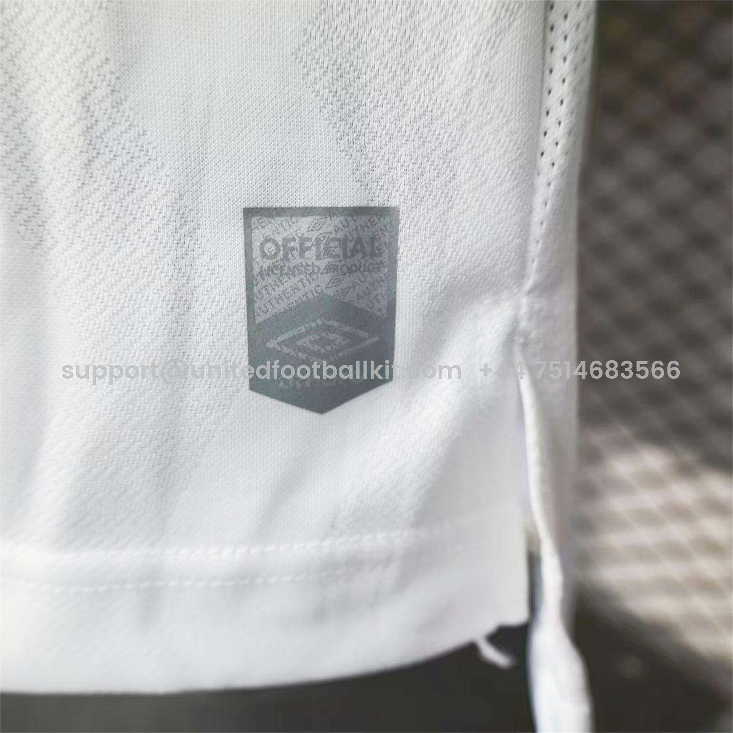 Unitedfootballkit.com | Santos 2025-26 Home White Jersey With Sponsors - Player Version -Customize Name, Number and Patch | Worldwide Shipping