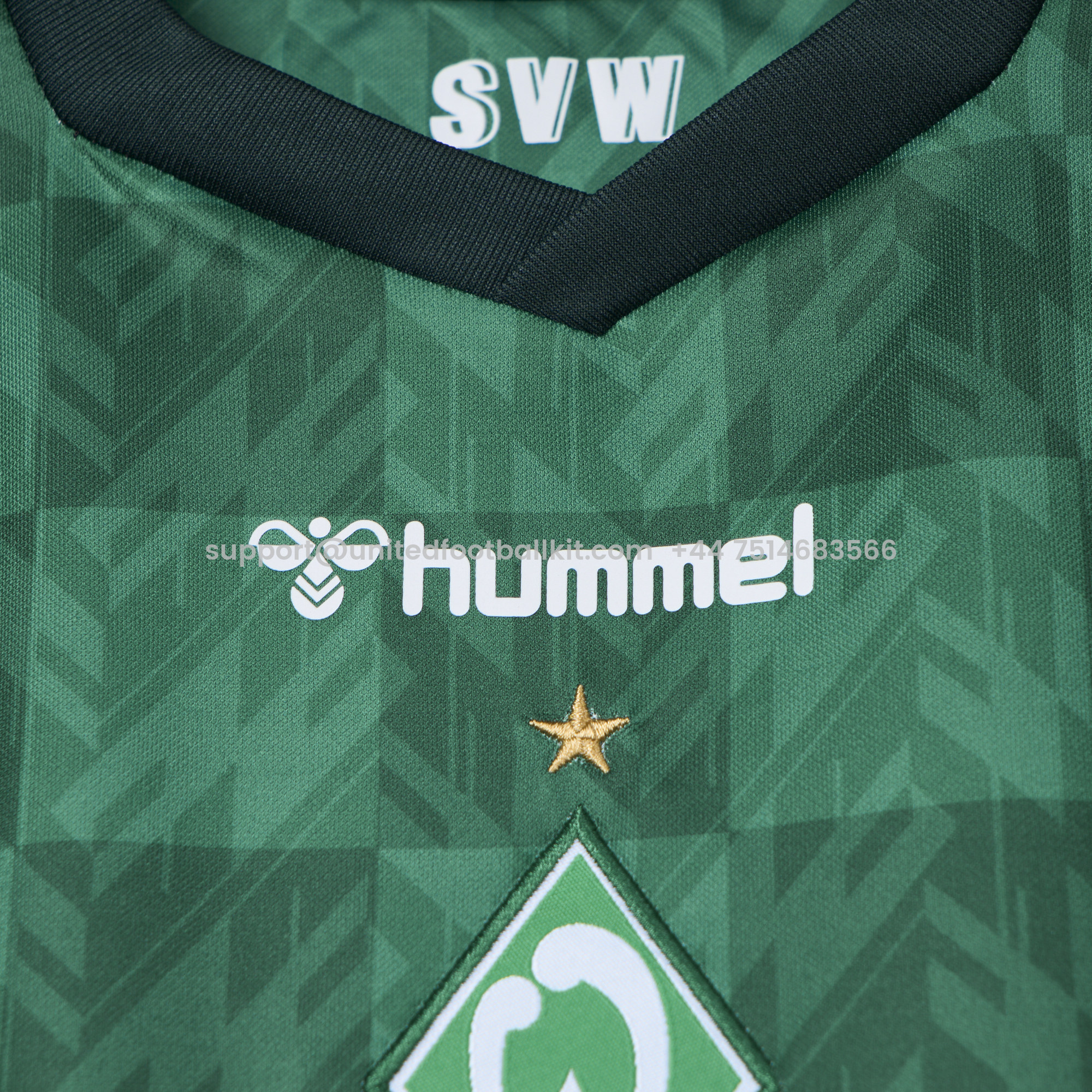 Unitedfootballkit.com | Werder Bremen 24-25 Home Stadium Kids Kit -Customize Name, Number and Patch | Worldwide Shipping