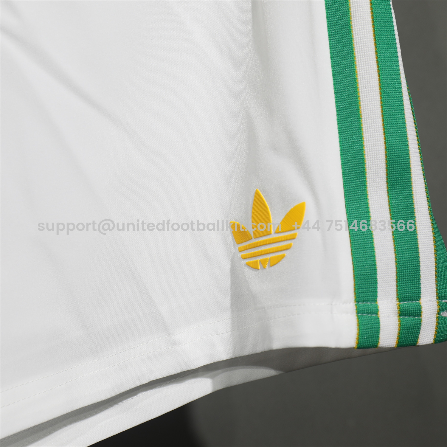 Unitedfootballkit.com | Roma 25-26 Third White Shorts - Player Version -Customize Name, Number and Patch | Worldwide Shipping