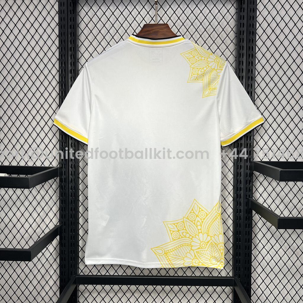 Unitedfootballkit.com | Real Madrid 24-25 White and Black Mamba Jersey - Fans Version -Customize Name, Number and Patch | Worldwide Shipping