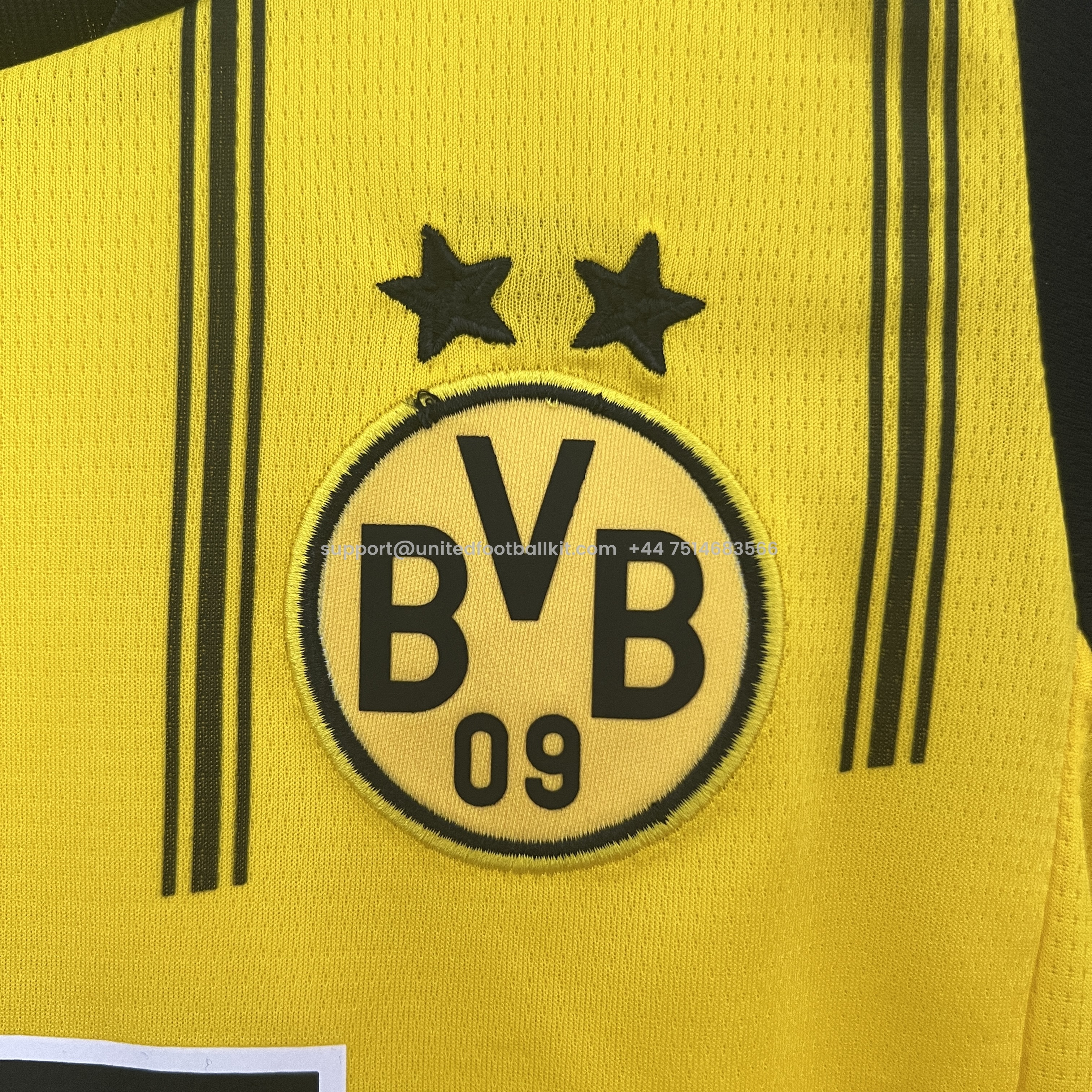 Unitedfootballkit.com | Dortmund 24-25 Home Stadium Kids Kit -Customize Name, Number and Patch | Worldwide Shipping