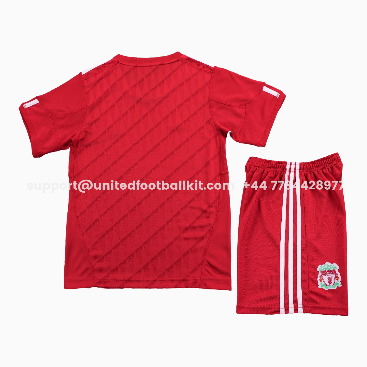 Unitedfootballkit.com | Retro Liver.pool 2010-11 Home Kids Kit -Customize Name, Number and Patch | Worldwide Shipping