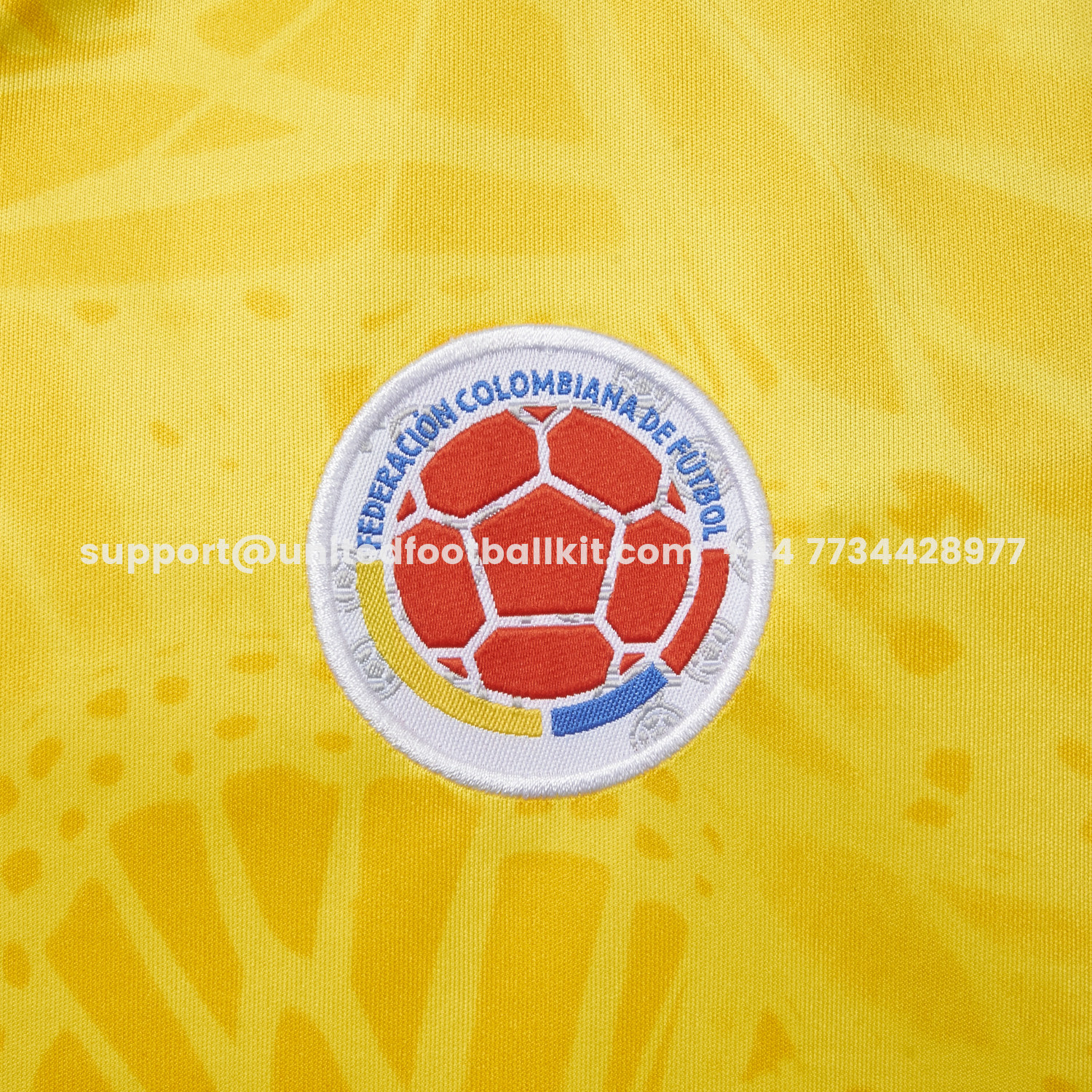 Unitedfootballkit.com | Women's Colombia 2026 Home Cropped Jersey -Customize Name, Number and Patch | Worldwide Shipping