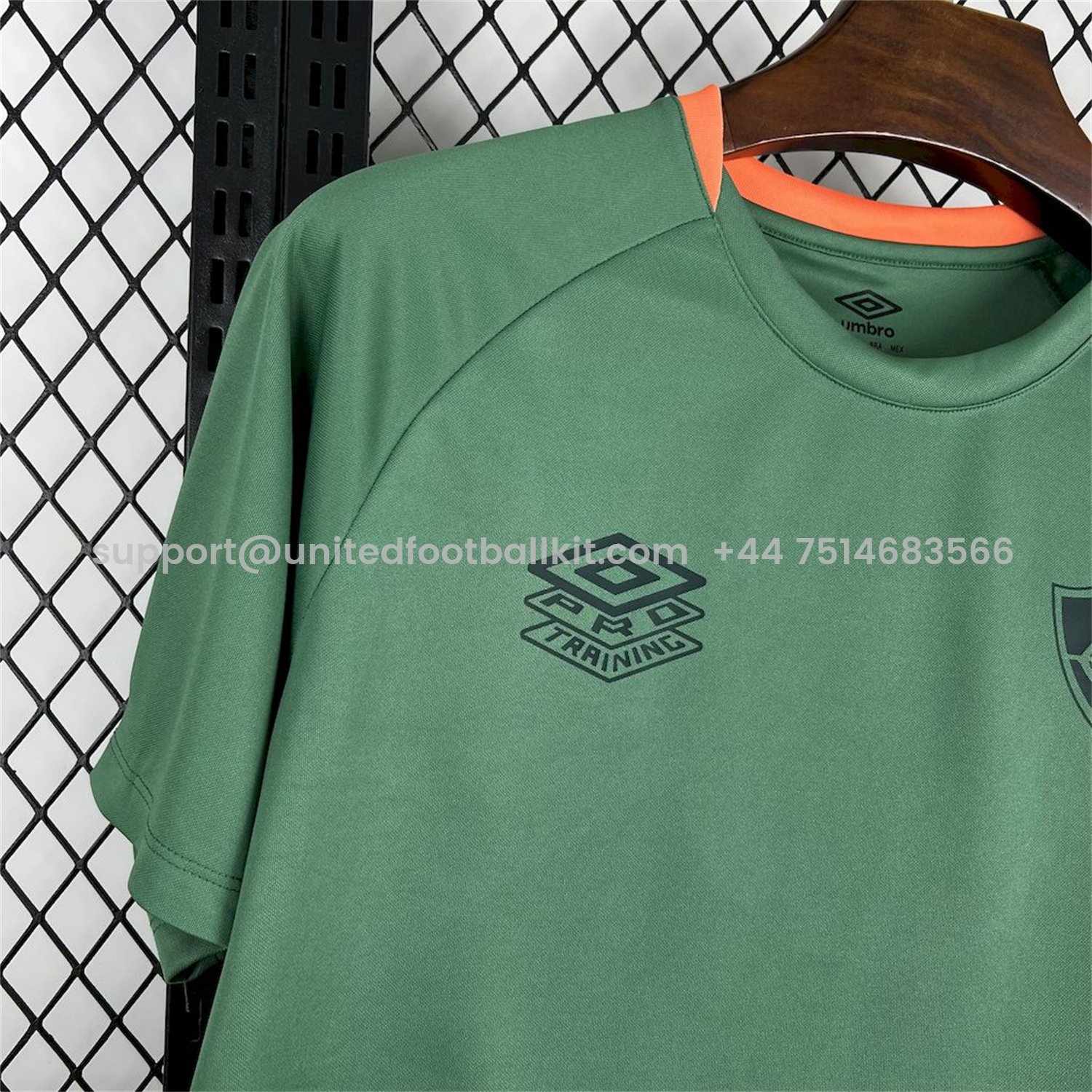 Unitedfootballkit.com | Fluminense 25-26 Green Training Jersey - Fans Version -Customize Name, Number and Patch | Worldwide Shipping