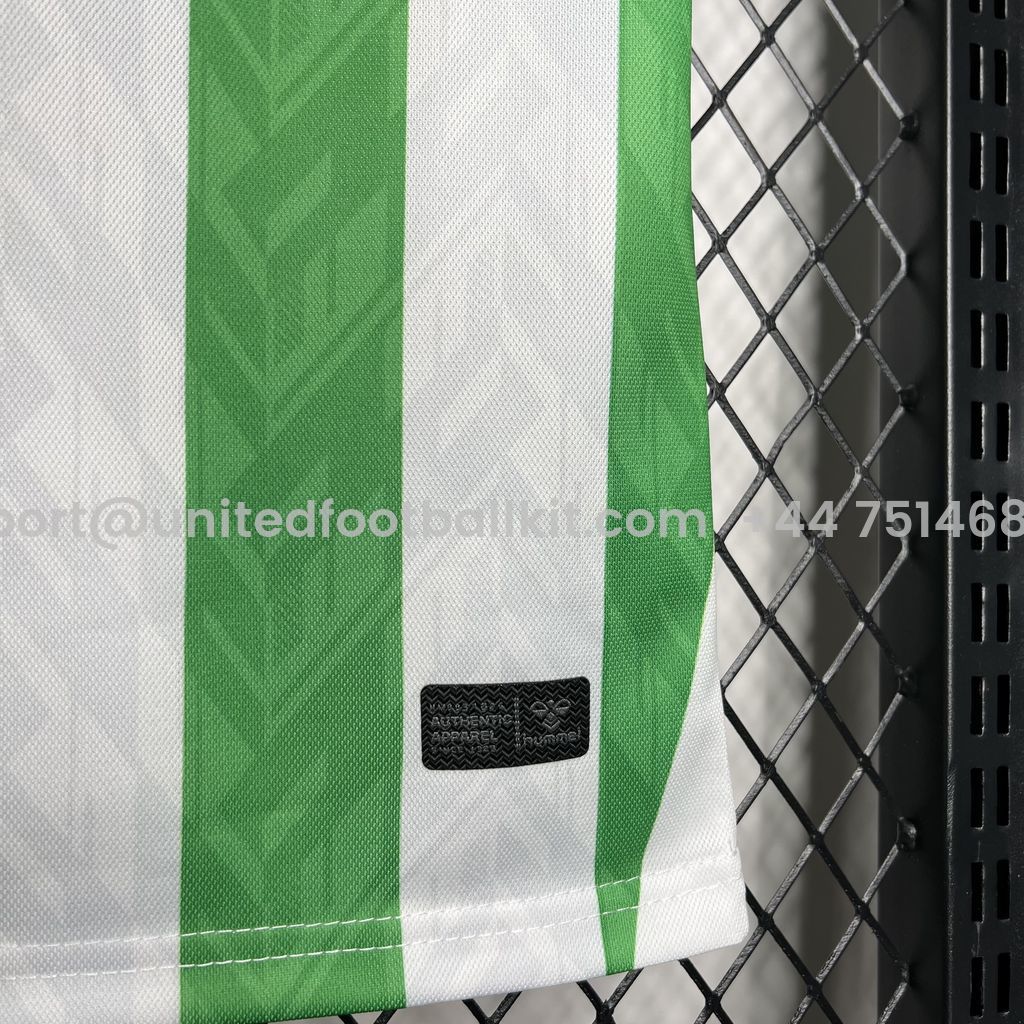 Unitedfootballkit.com | Real Betis 24-25 Home Stadium Kids Kit -Customize Name, Number and Patch | Worldwide Shipping