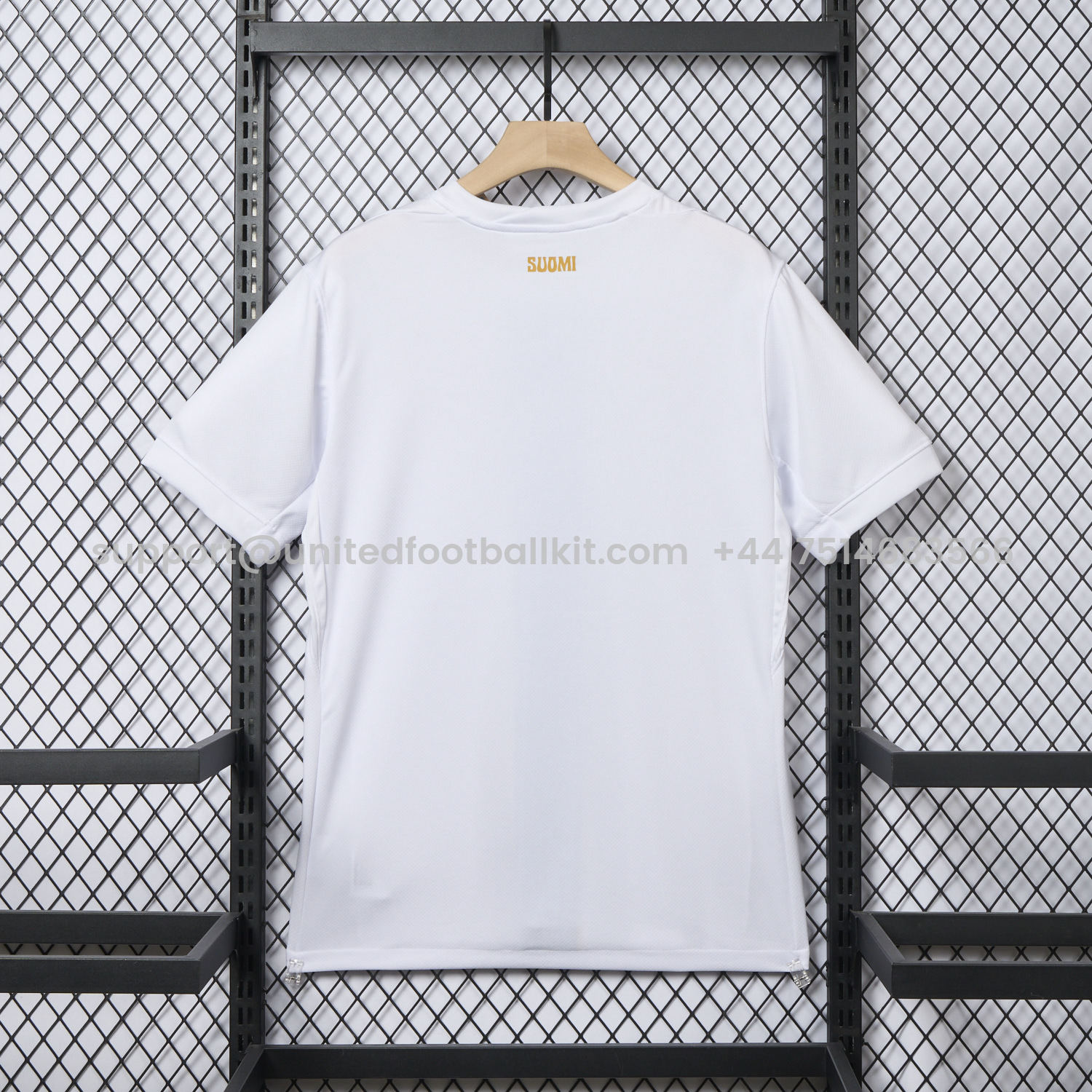 Unitedfootballkit.com | Finland 2026 Home Jersey - Fans Version -Customize Name, Number and Patch | Worldwide Shipping