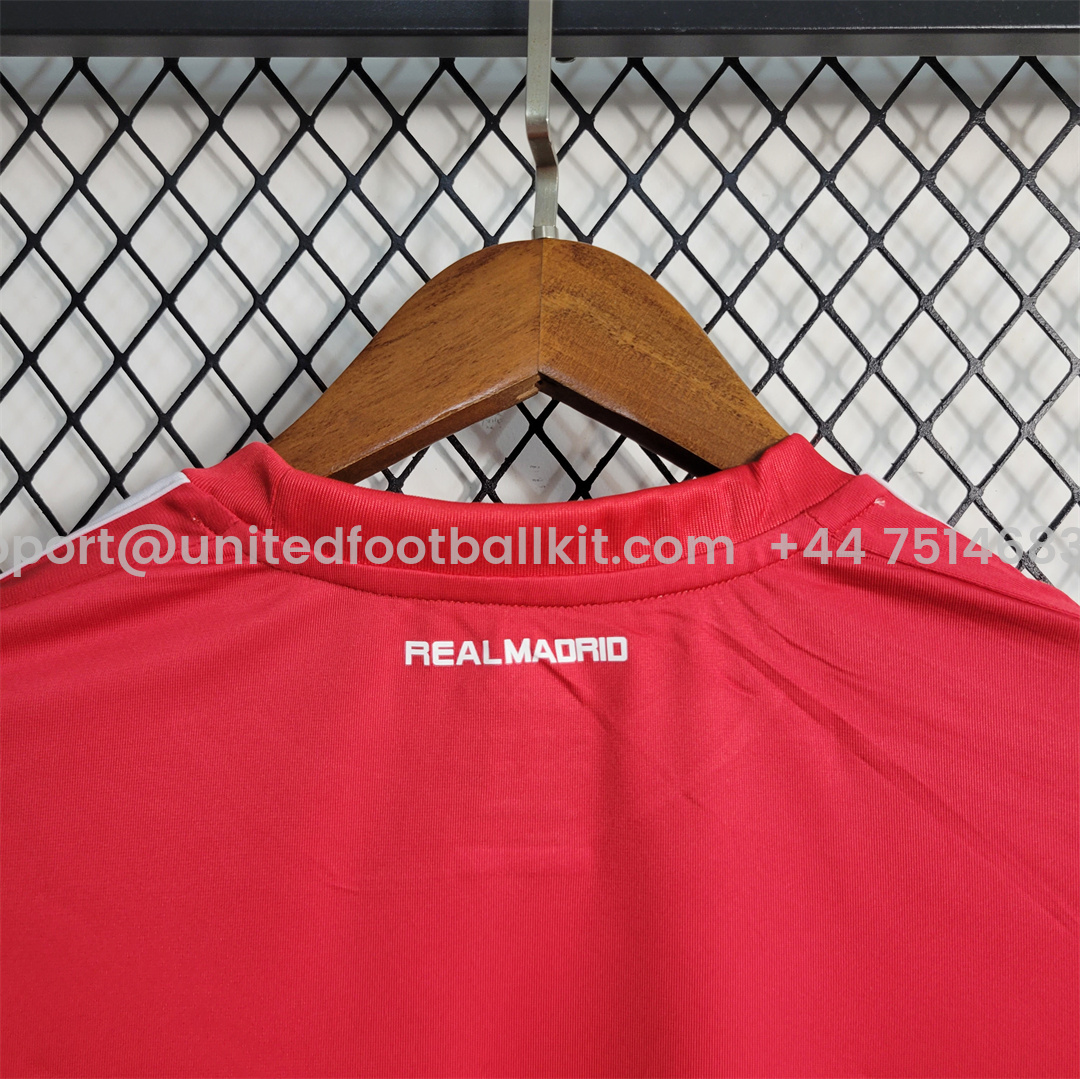 Unitedfootballkit.com | Retro Real Madrid 11-12 Third Red Jersey -Customize Name, Number and Patch | Worldwide Shipping