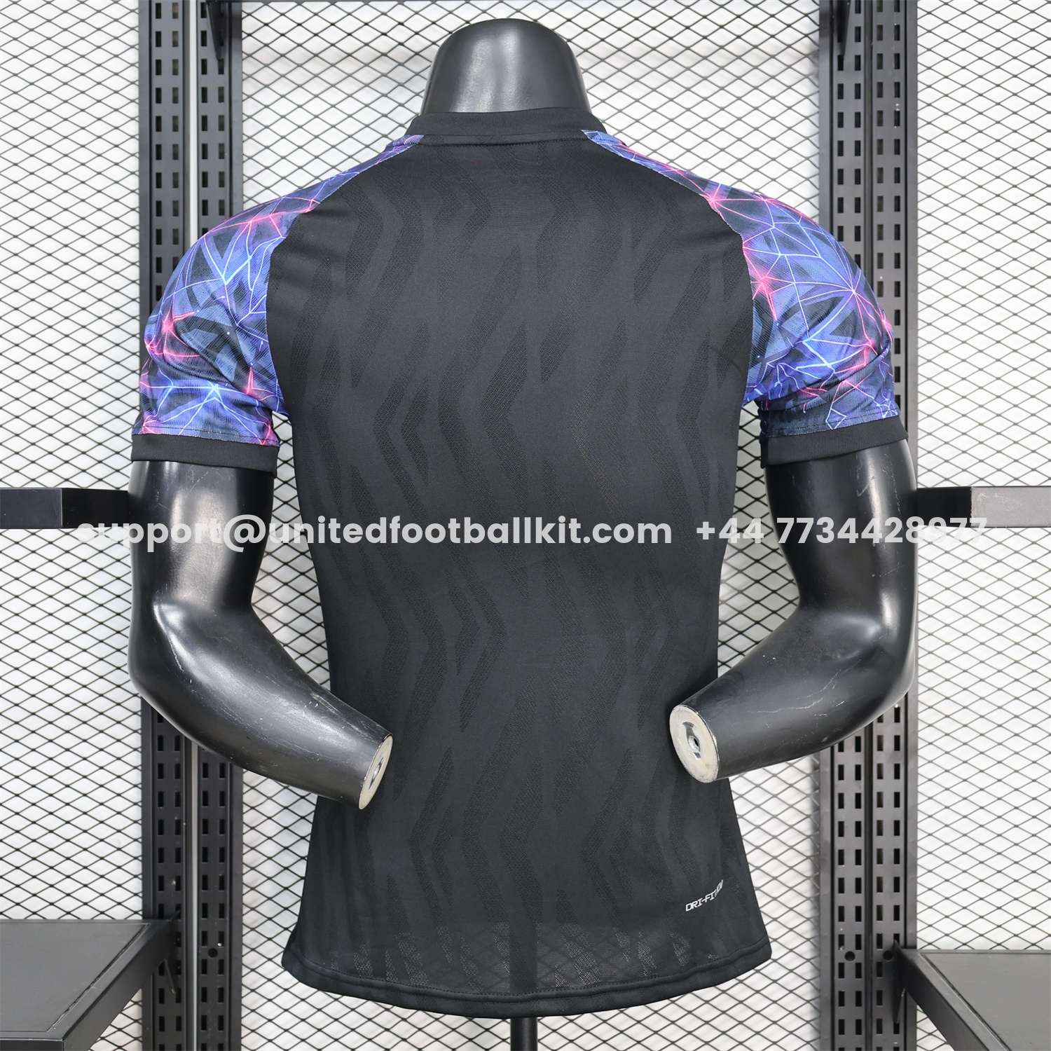 Unitedfootballkit.com | Barcelona 25-26 Black With Pink Special White Jersey - Player Version -Customize Name, Number and Patch | Worldwide Shipping