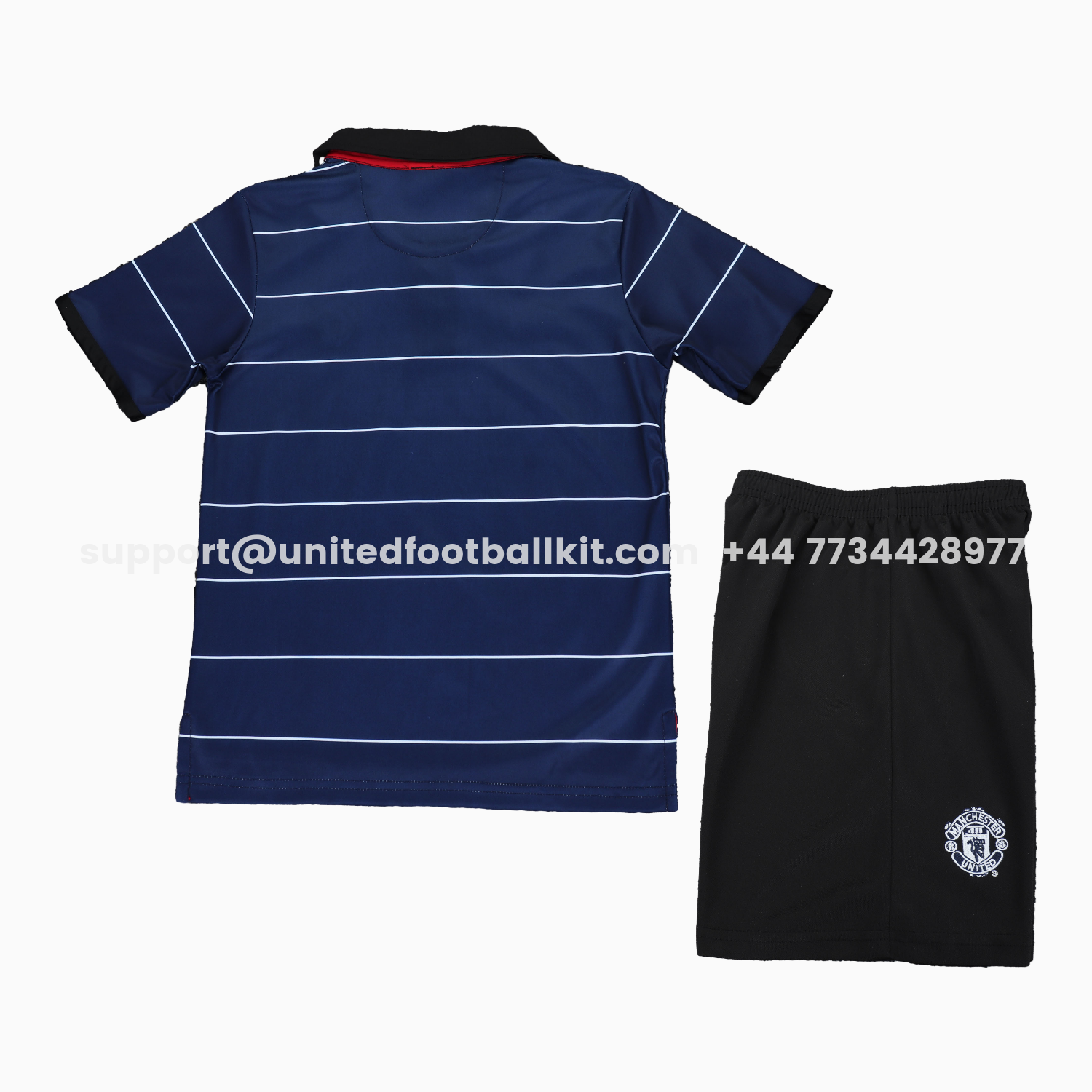 Unitedfootballkit.com | Retro Manchester United 1999-00 Away Kids Kit -Customize Name, Number and Patch | Worldwide Shipping