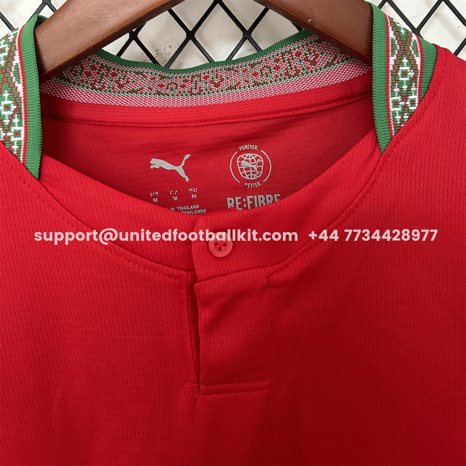 Unitedfootballkit.com | 【Two-Crown Star】Morocco 2026 Home Jersey - Fans Version -Customize Name, Number and Patch | Worldwide Shipping