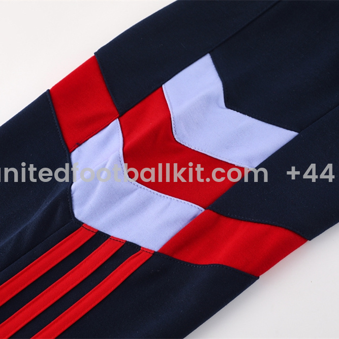 Unitedfootballkit.com | Arsenal 24-25 Originals LFSTLR Training Hoodie Set - Red Hoodie and Deep Blue Pants -Customize Name, Number and Patch | Worldwide Shipping