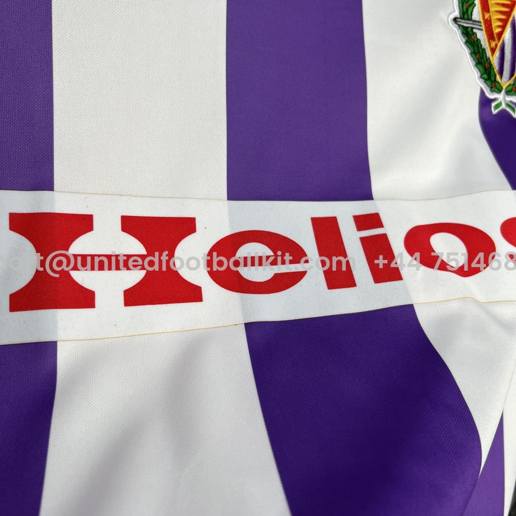 Unitedfootballkit.com | Retro Real Valladolid 1984 Home Jersey -Customize Name, Number and Patch | Worldwide Shipping