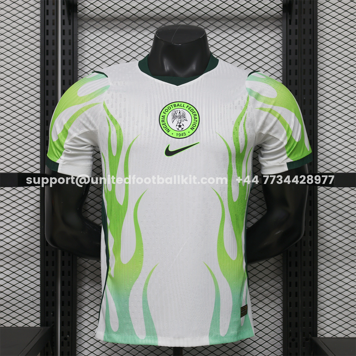 Unitedfootballkit.com | Nigeria 2026 Away Jersey - Player Version -Customize Name, Number and Patch | Worldwide Shipping