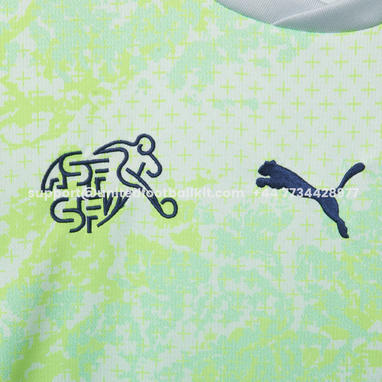 Unitedfootballkit.com | Switzerland 2026 Away Green Jersey - Fans Version -Customize Name, Number and Patch | Worldwide Shipping