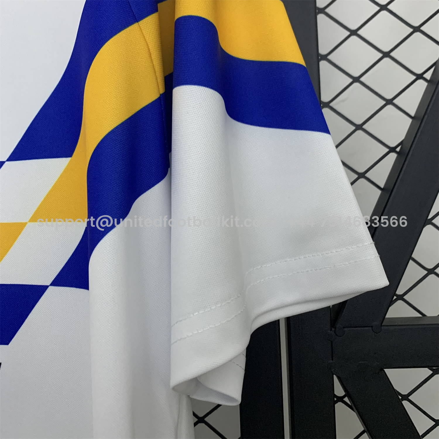 Unitedfootballkit.com | Retro Boca Juniors 1990-91 Away Jersey -Customize Name, Number and Patch | Worldwide Shipping