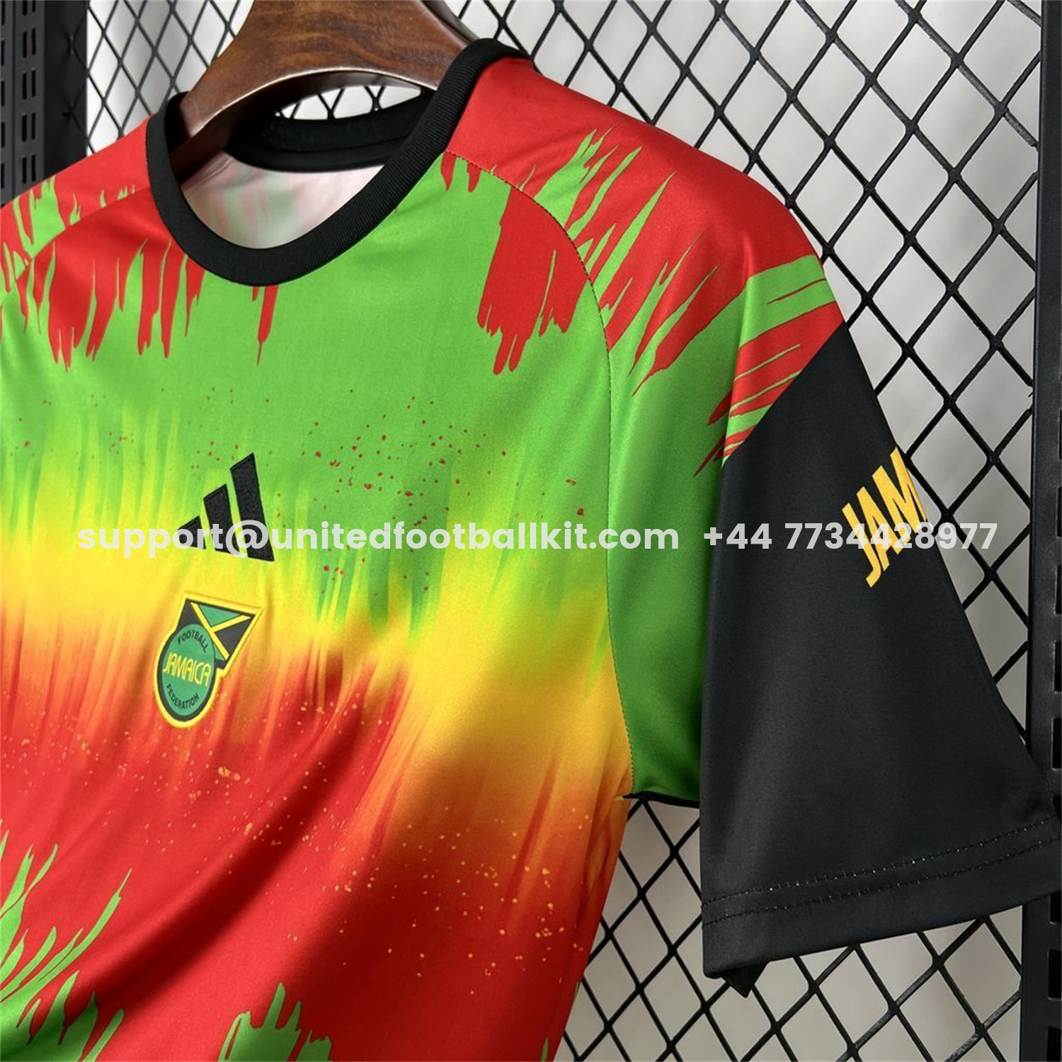 Unitedfootballkit.com | Jamaica 2026 Multicolor Training Jersey - Fans Version -Customize Name, Number and Patch | Worldwide Shipping