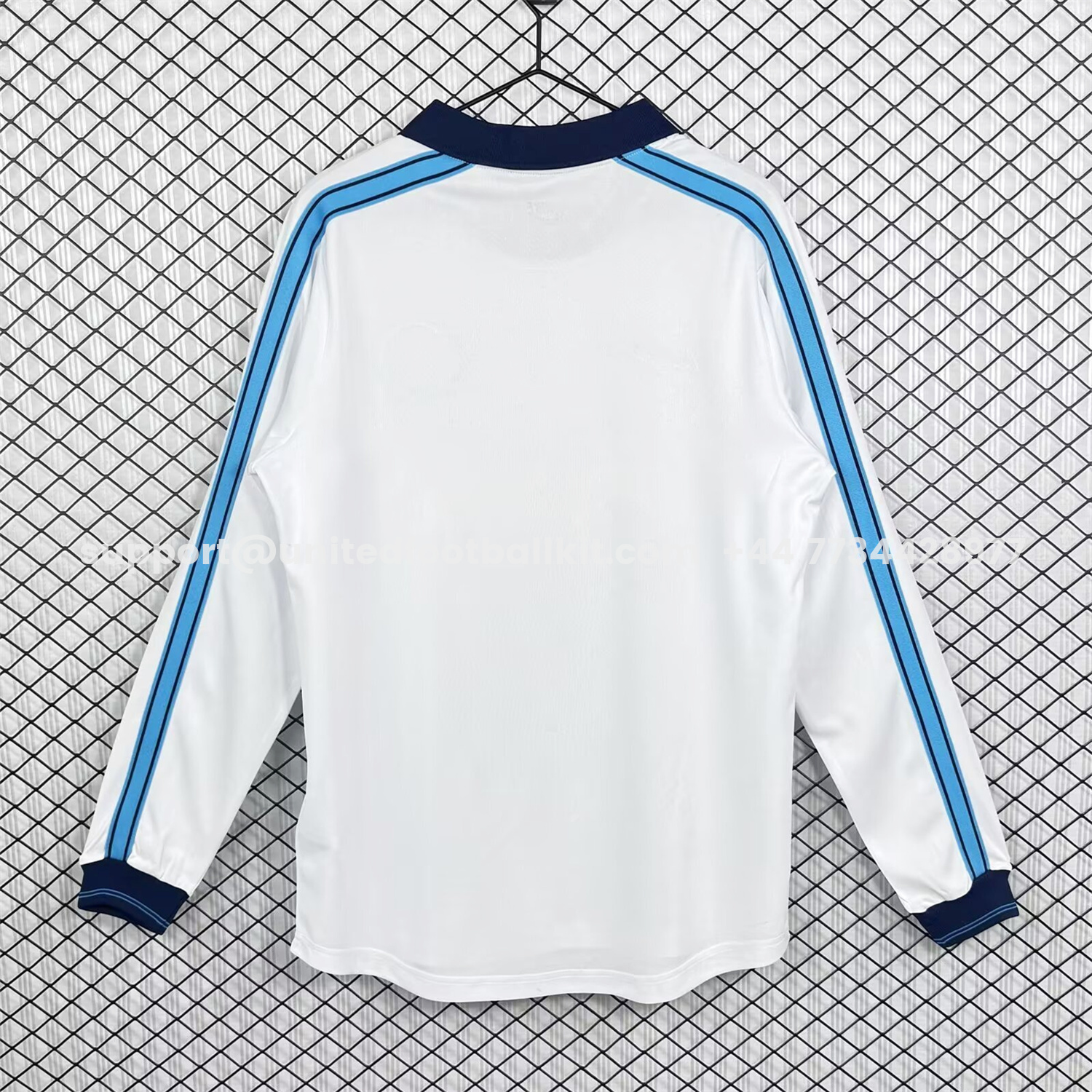 Unitedfootballkit.com | Retro Napoli 1998-99 Away Long Sleeves Jersey -Customize Name, Number and Patch | Worldwide Shipping