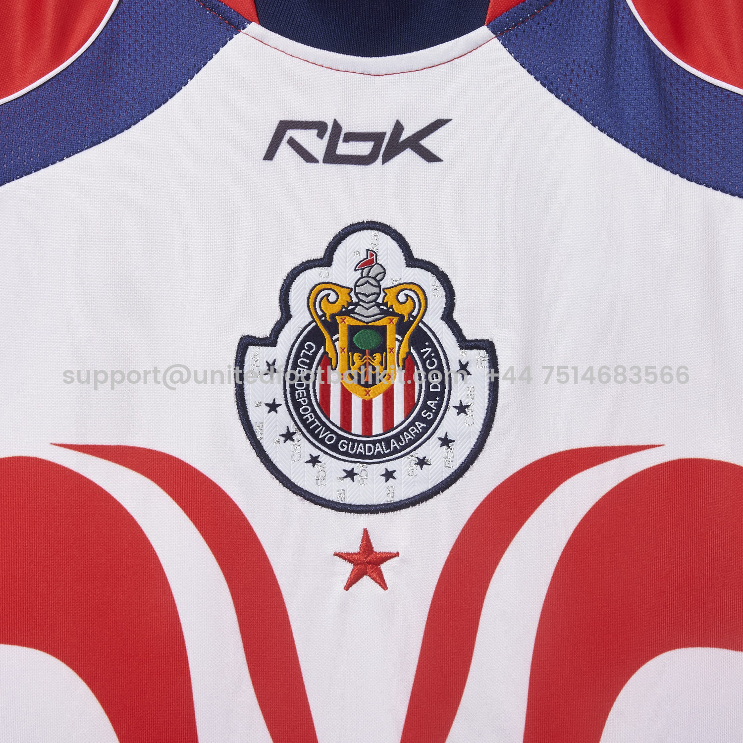 Unitedfootballkit.com | Retro Chivas de Guadalajara 2006-07 Centennial Edition Jersey -Customize Name, Number and Patch | Worldwide Shipping