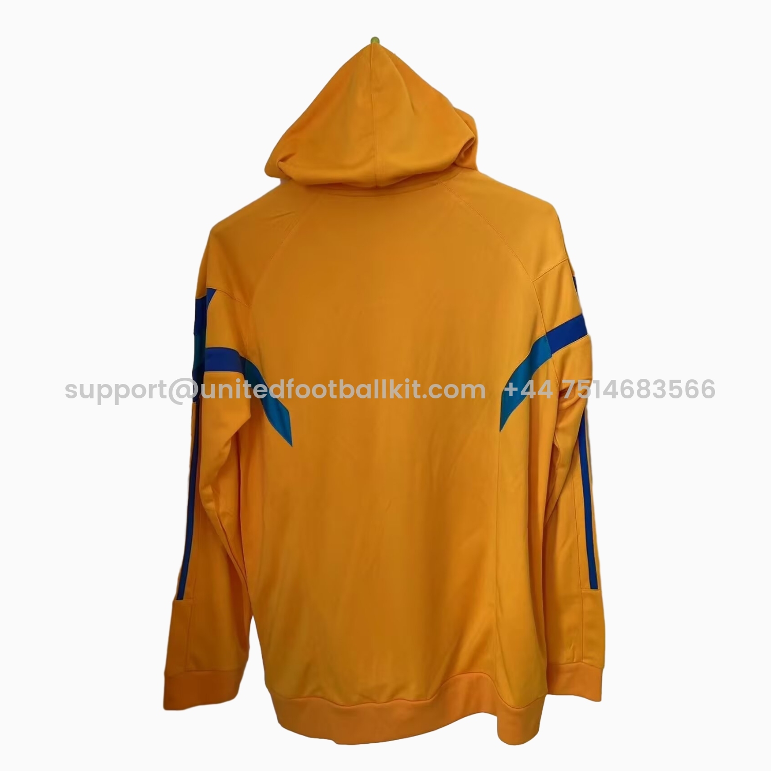 Unitedfootballkit.com | Tigres UANL 24-25 Vintage Style Hoodie - Yellow -Customize Name, Number and Patch | Worldwide Shipping