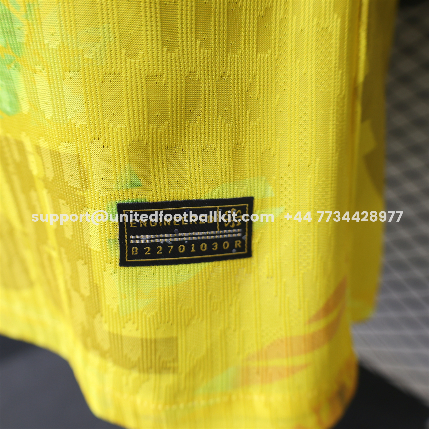 Unitedfootballkit.com | Brazil 2026 Yellow Waves Special Jersey - Player Version -Customize Name, Number and Patch | Worldwide Shipping
