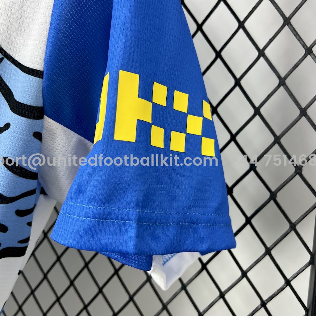 Unitedfootballkit.com | Manchester City 24-25 Blue Fan-designed Special Edition Jersey - Fans Version -Customize Name, Number and Patch | Worldwide Shipping