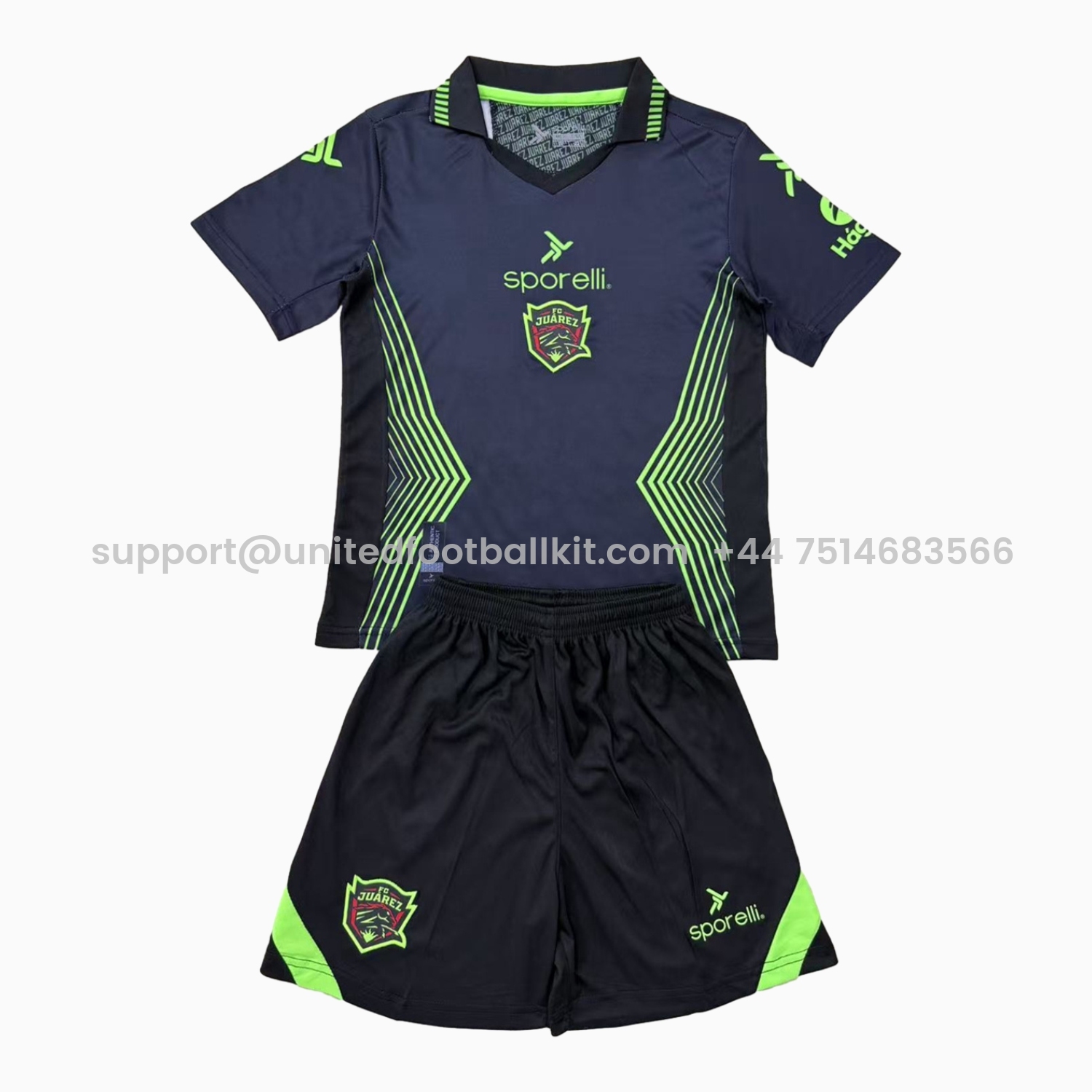 Unitedfootballkit.com | Juárez 24-25 Away Kids Kit -Customize Name, Number and Patch | Worldwide Shipping