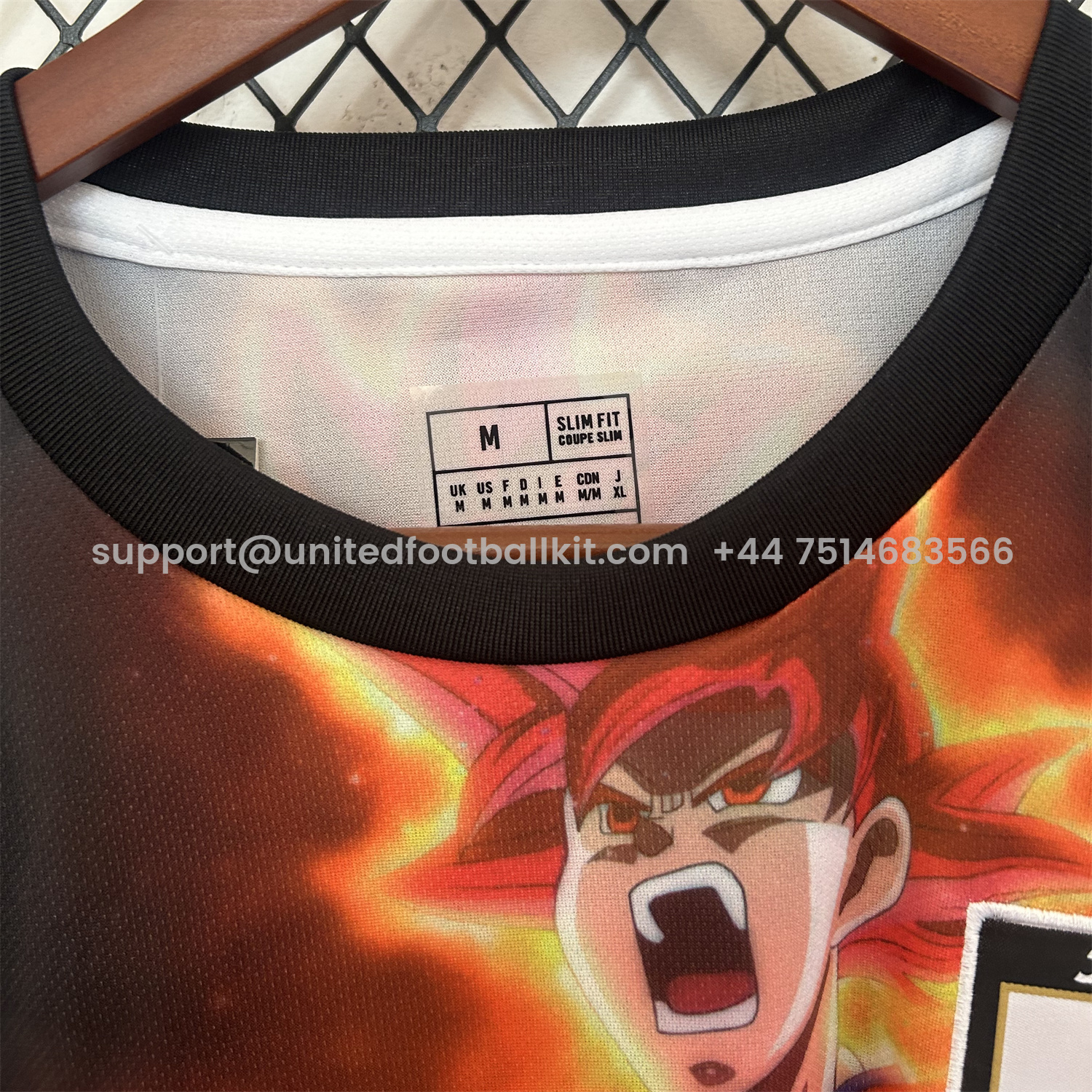 Unitedfootballkit.com | Japan 25-26 Red Hair Son Goku Black Special Edition Jersey - Fans Version -Customize Name, Number and Patch | Worldwide Shipping
