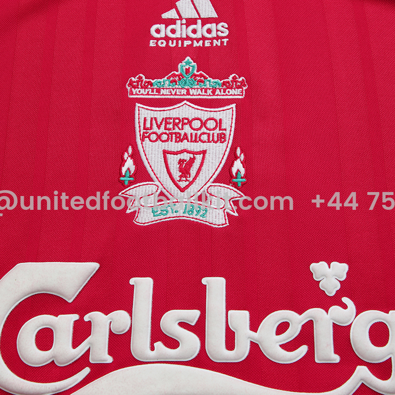 Unitedfootballkit.com | Retro Liver.pool 1993-95 Home Stadium Long Sleeve Jersey -Customize Name, Number and Patch | Worldwide Shipping