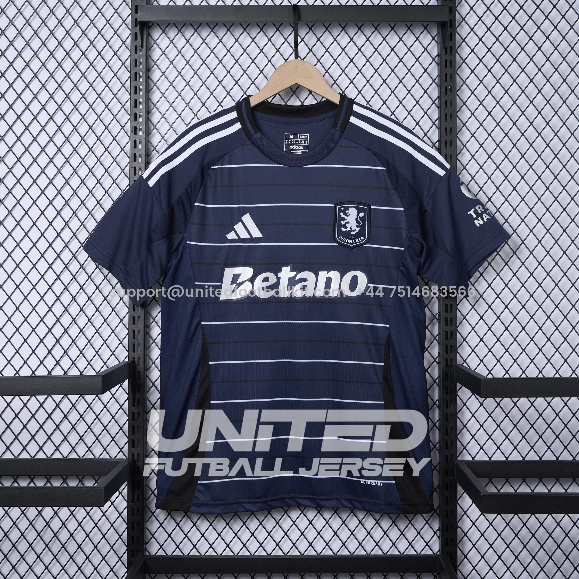 Unitedfootballkit.com | Aston Villa 24-25 Third Jersey - Fans Version -Customize Name, Number and Patch | Worldwide Shipping