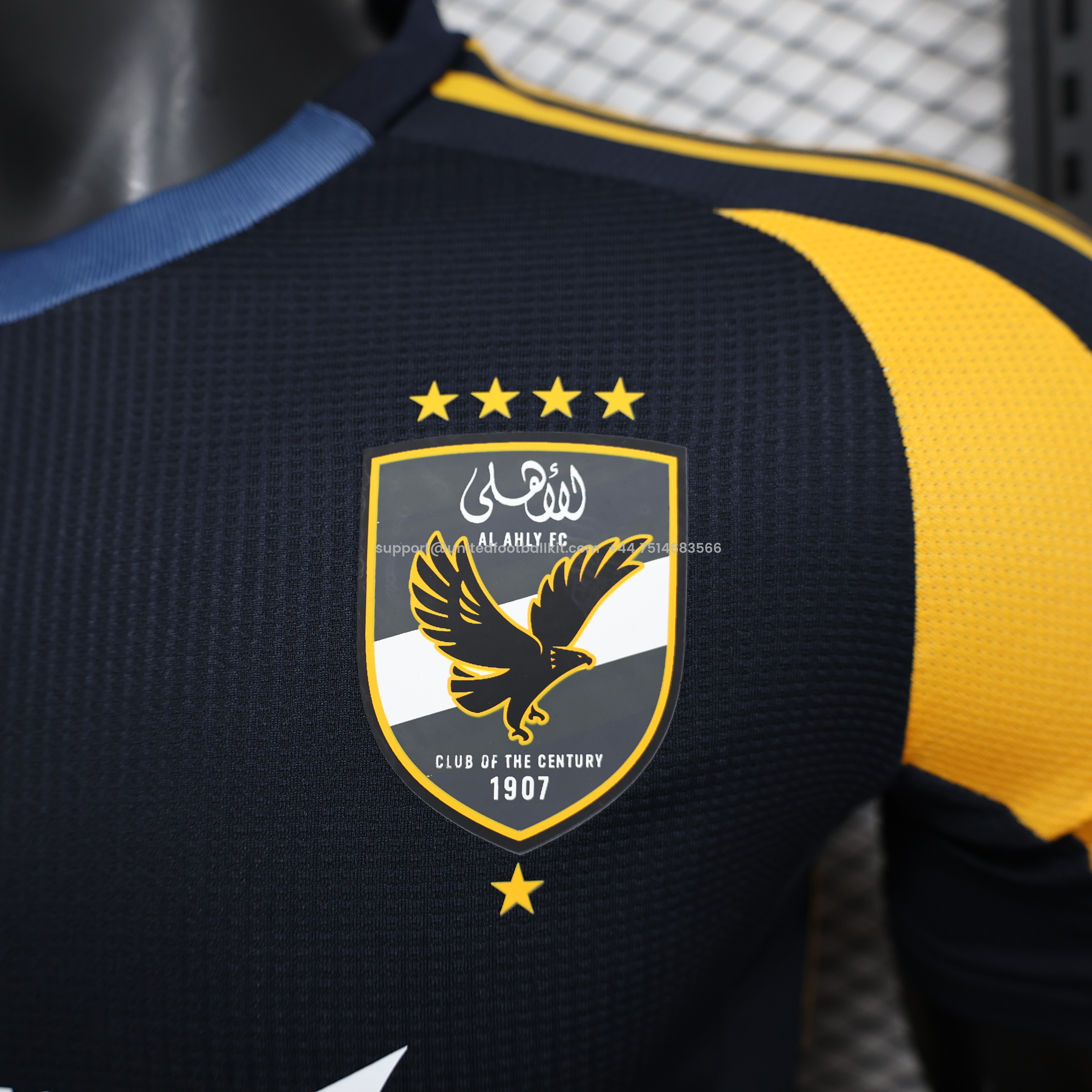 Unitedfootballkit.com | Al Ahly SC 24-25 Away Jersey - Player Version -Customize Name, Number and Patch | Worldwide Shipping