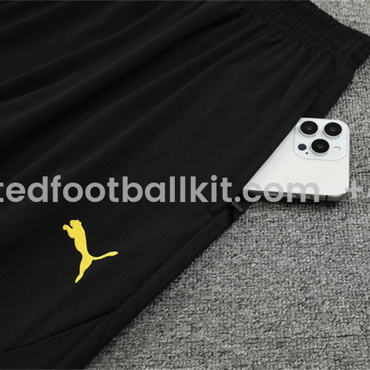 Unitedfootballkit.com | Dortmund 24-25 Long Sleeve Training Set - Black -Customize Name, Number and Patch | Worldwide Shipping