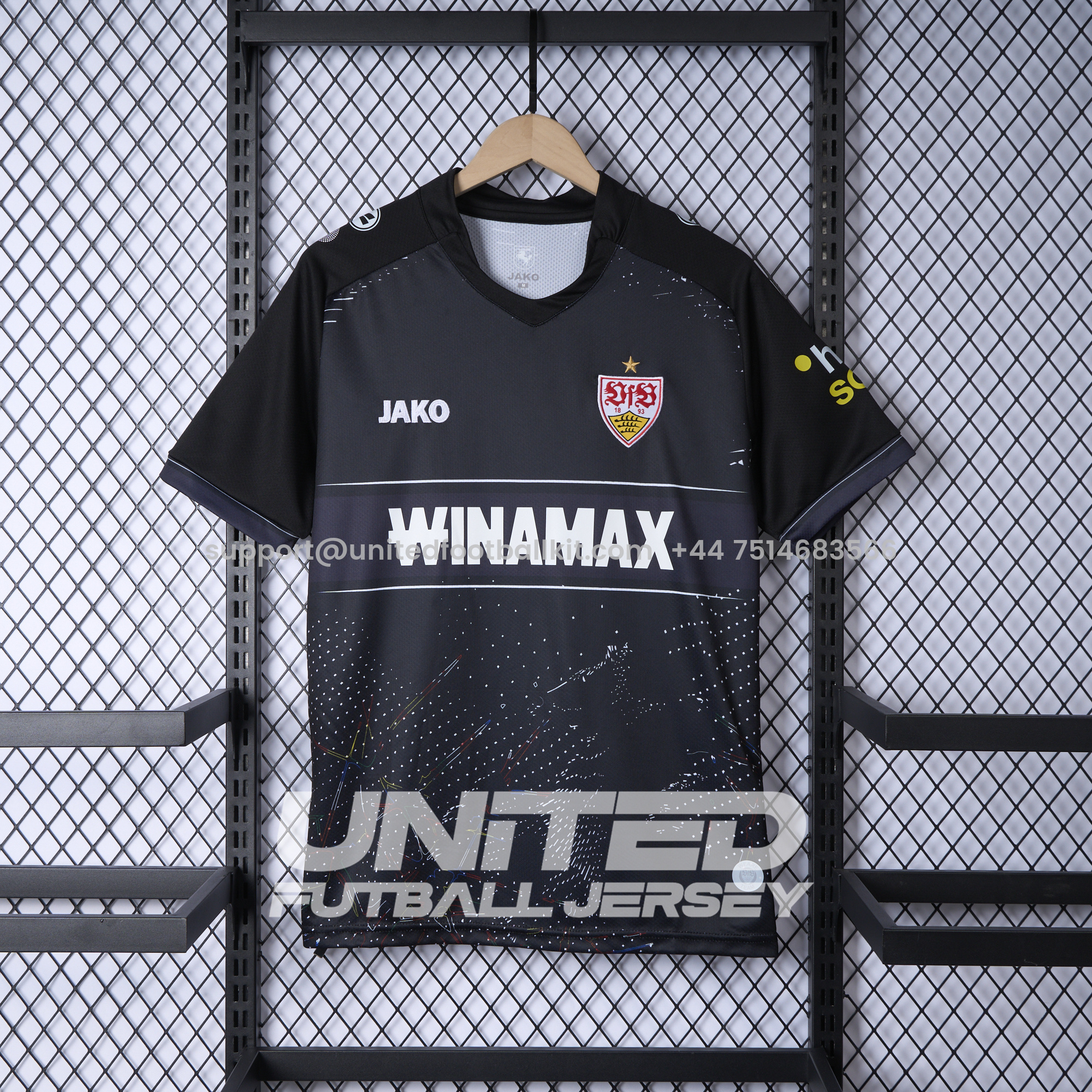Unitedfootballkit.com | VfB Stuttgart 24-25 Third Jersey - Fans Version -Customize Name, Number and Patch | Worldwide Shipping