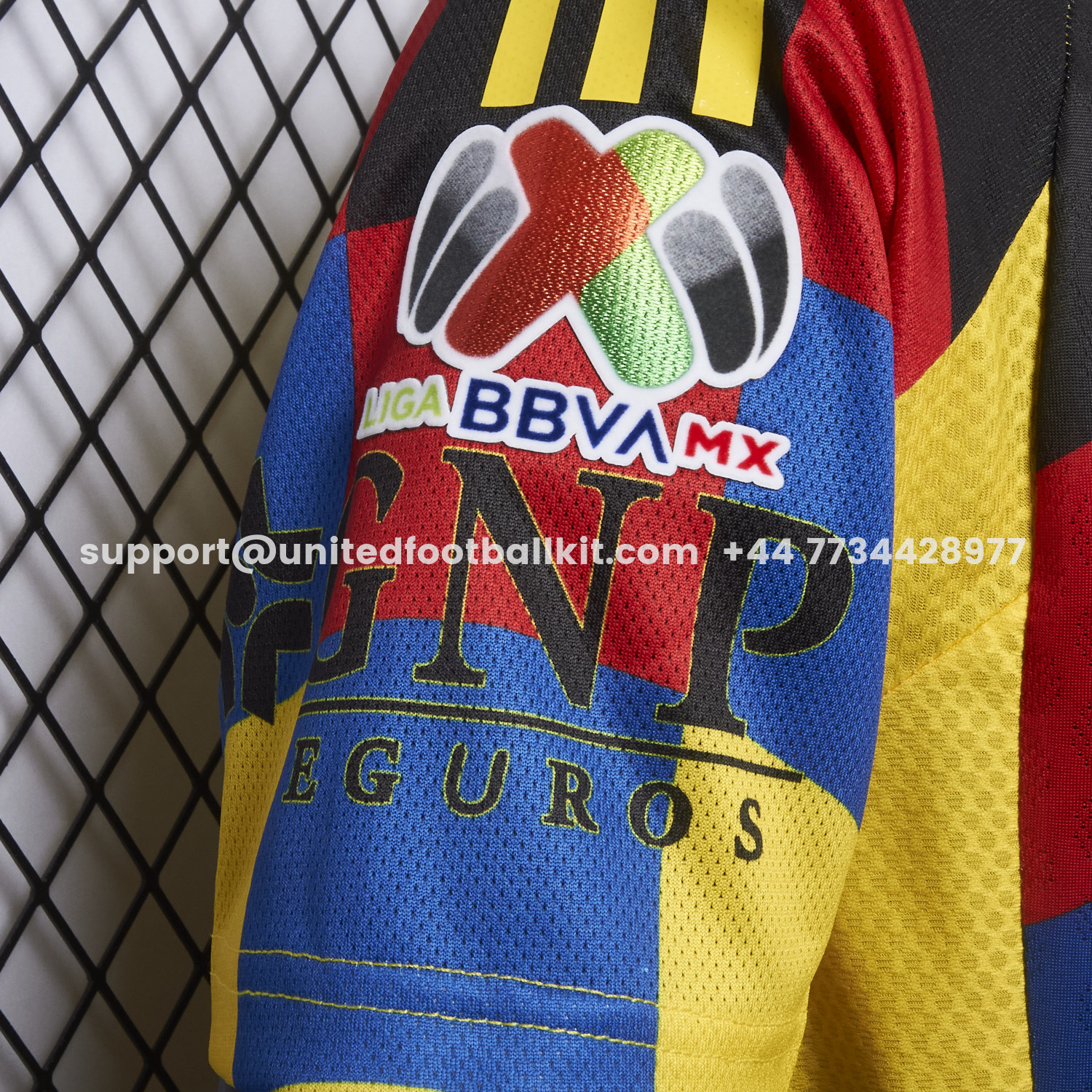 Unitedfootballkit.com | 【Three-color Font】Club América 25-26 Home Yellow Jersey - Player Version -Customize Name, Number and Patch | Worldwide Shipping