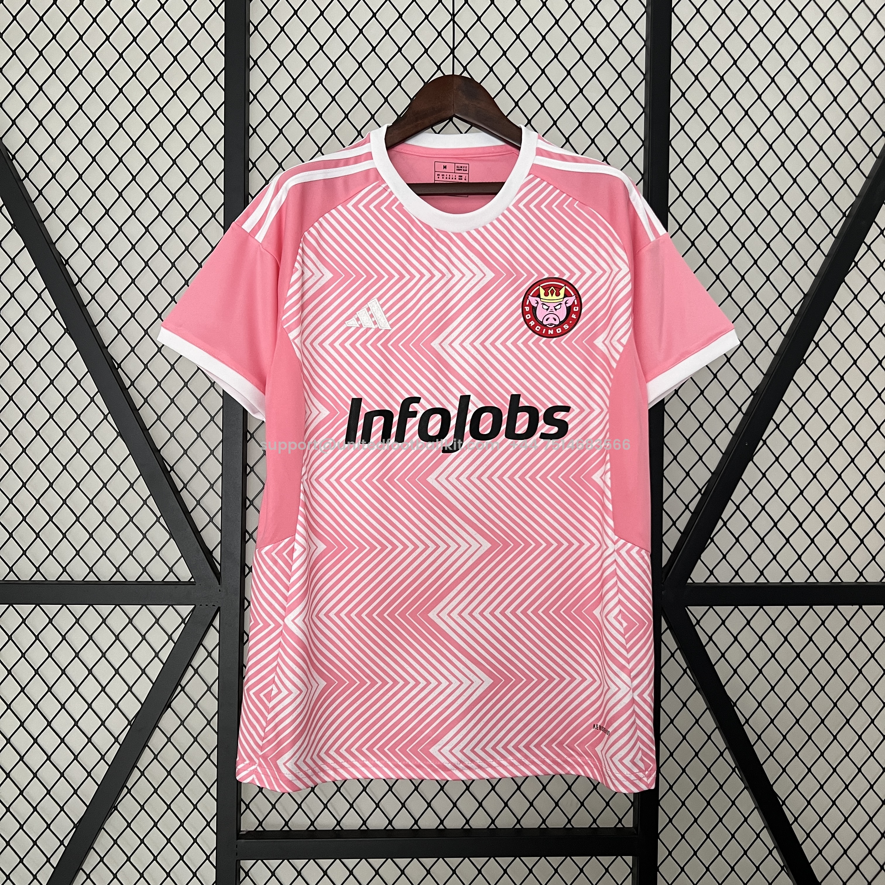 Unitedfootballkit.com | Porcinos FC 2024 Home Stadium Jersey - Fans Version -Customize Name, Number and Patch | Worldwide Shipping