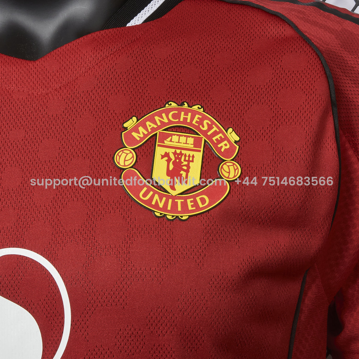 Unitedfootballkit.com | Manchester United 25-26 Home Jersey - Player Version -Customize Name, Number and Patch | Worldwide Shipping