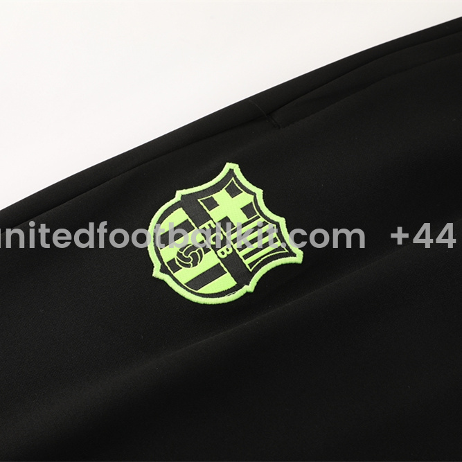 Unitedfootballkit.com | Barcelona 24-25 Jacket Training Tracksuit - Blue Top and Black Pants -Customize Name, Number and Patch | Worldwide Shipping