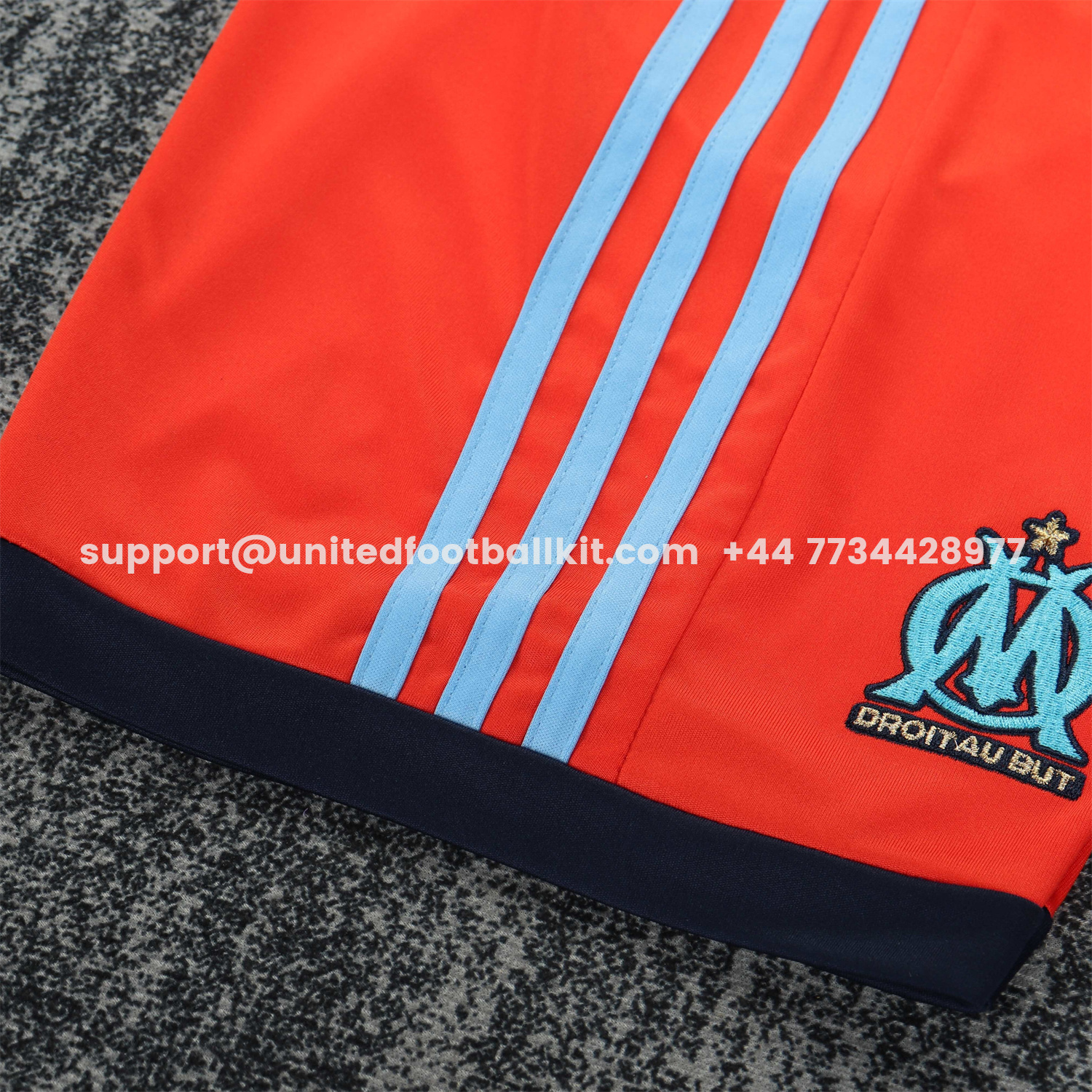Unitedfootballkit.com | Retro Marseille 2011-12 Home Kids Kit -Customize Name, Number and Patch | Worldwide Shipping