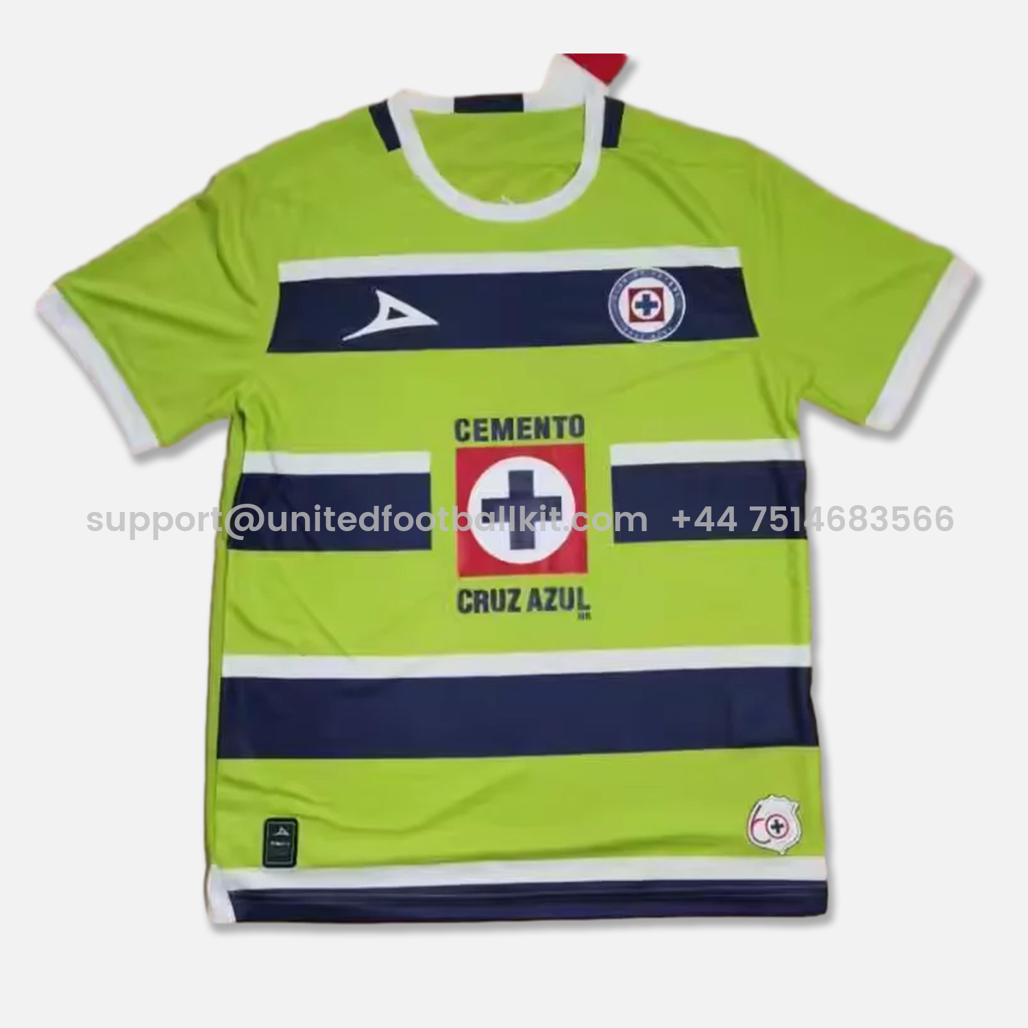 Unitedfootballkit.com | Cruz Azul 24-25 Green Goalkeeper Jersey - Fans Version -Customize Name, Number and Patch | Worldwide Shipping